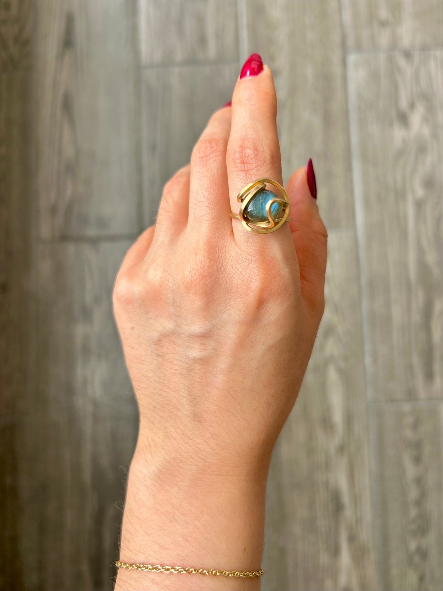 Anillo Labradorita