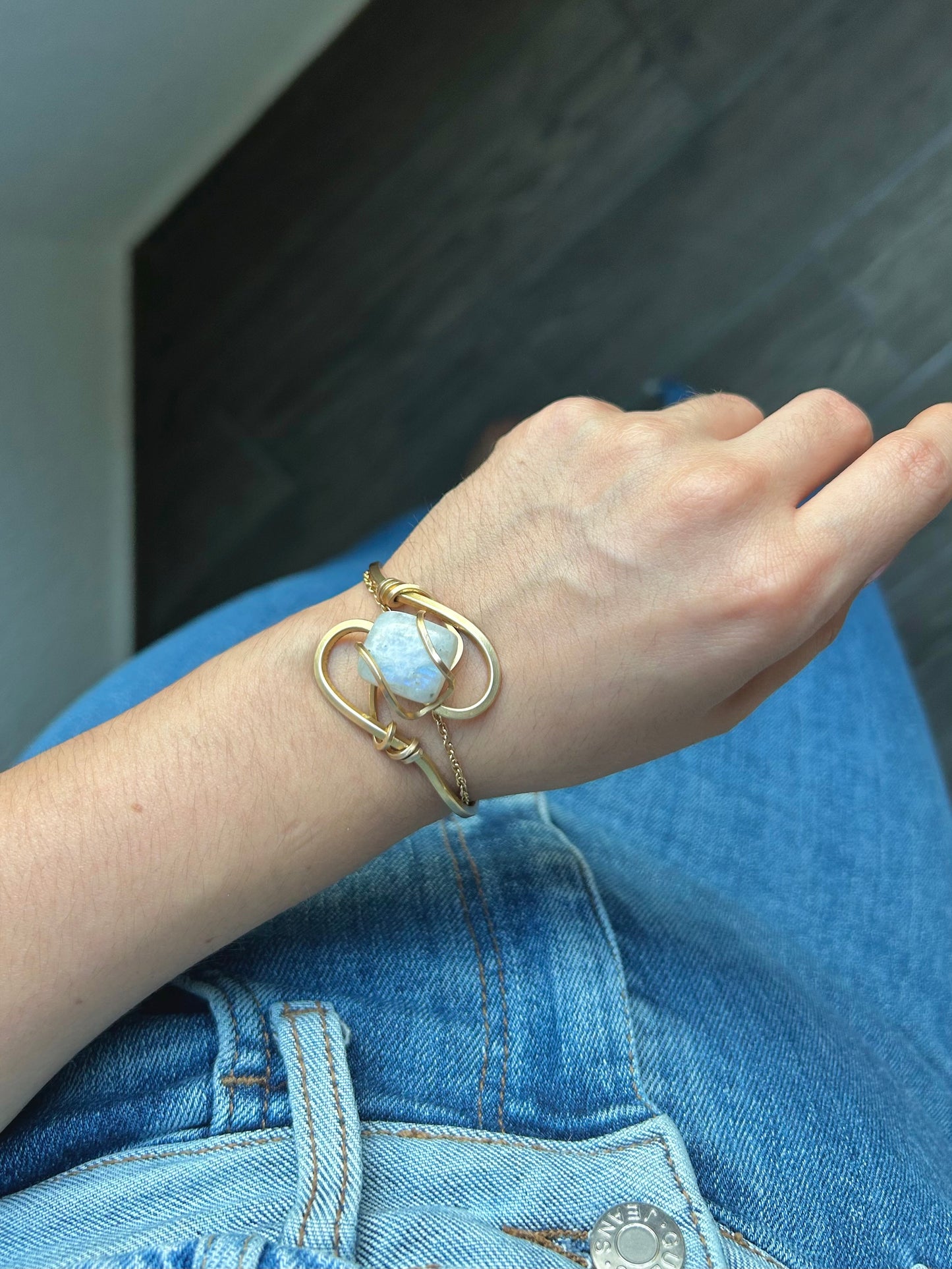 Brazalete Piedra Luna