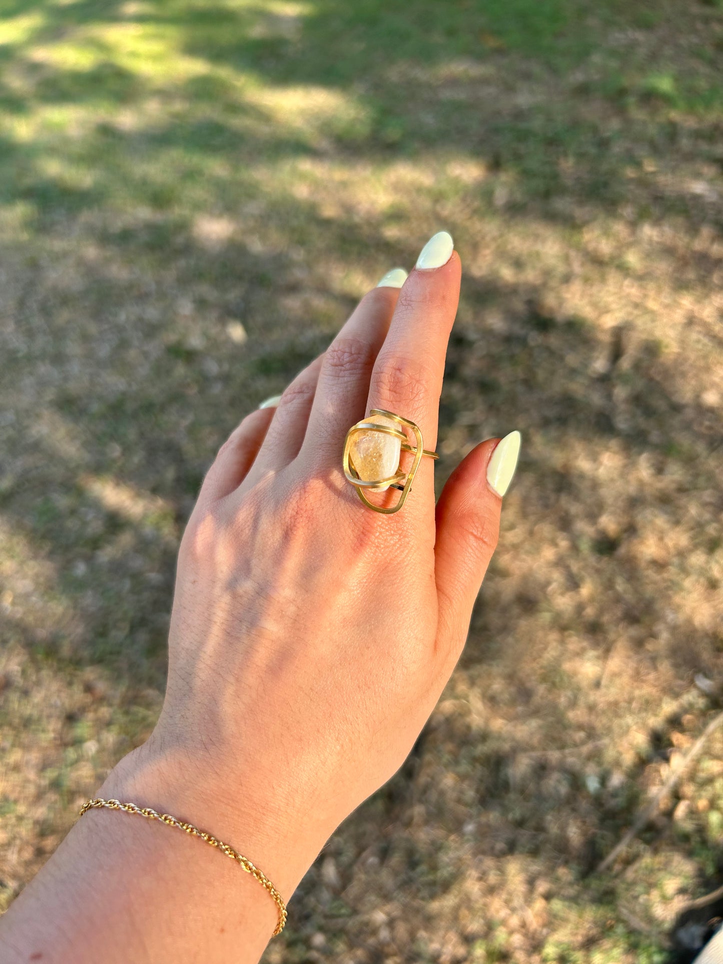 Anillo Citrino