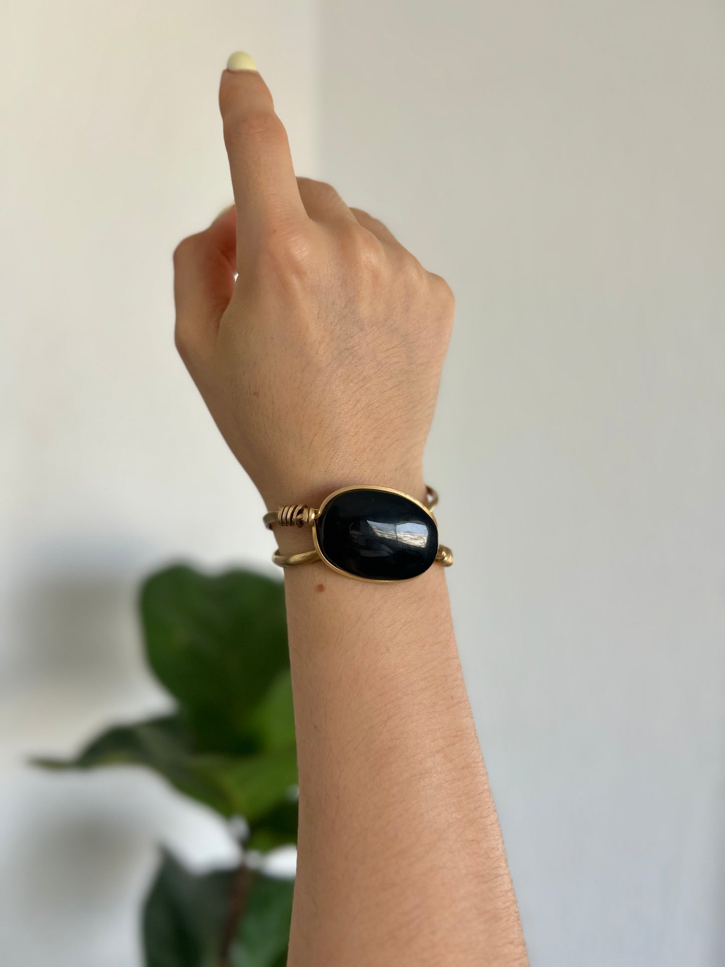 Brazalete Obsidiana Negra