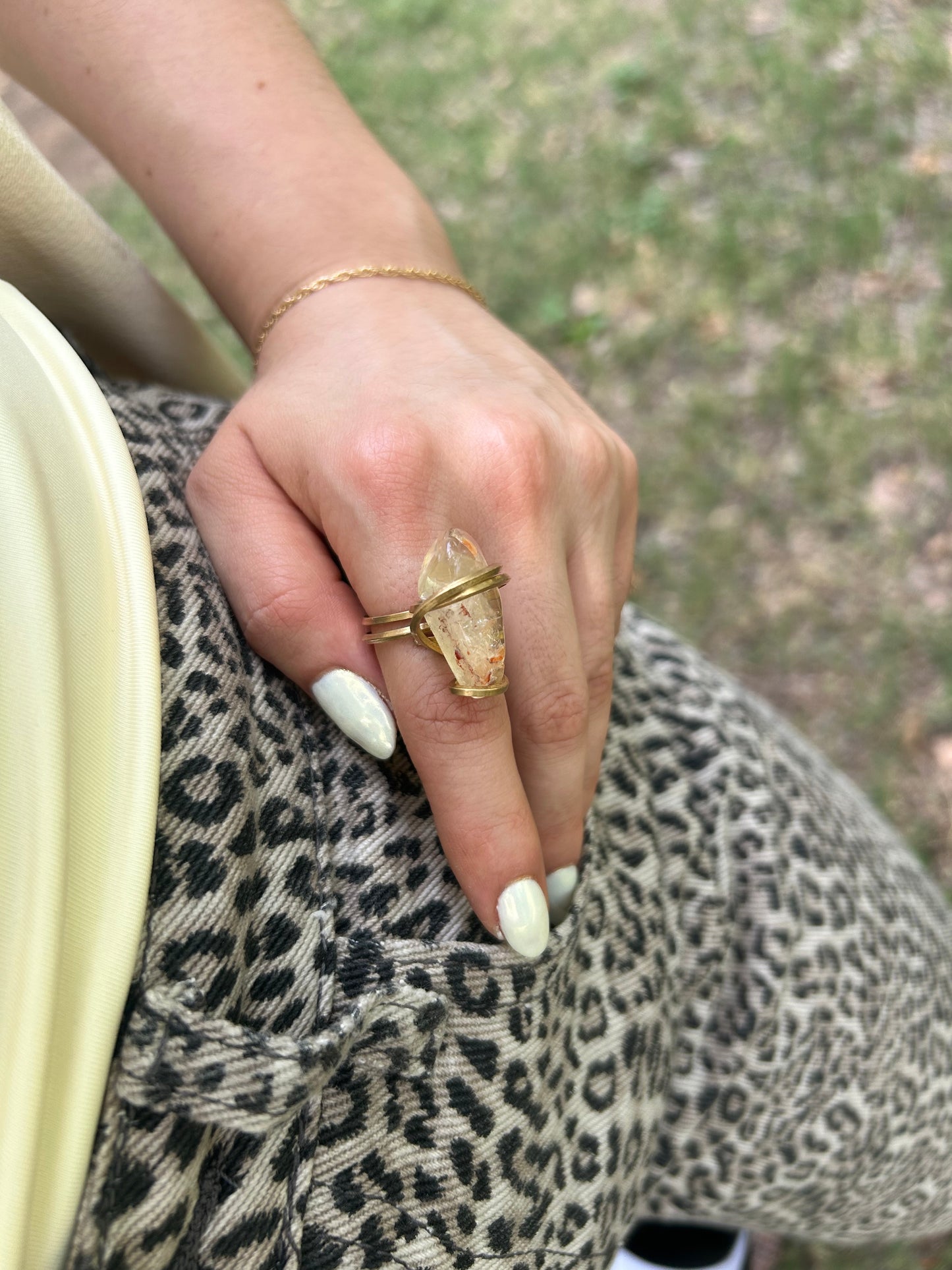 Anillo Citrino