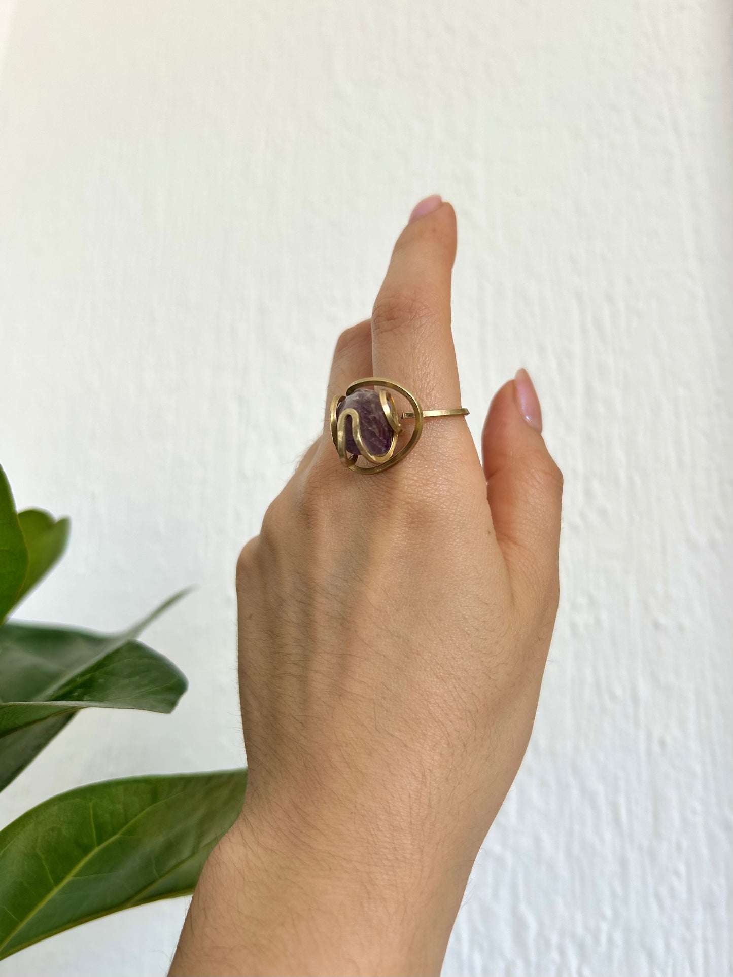 Anillo Amatista