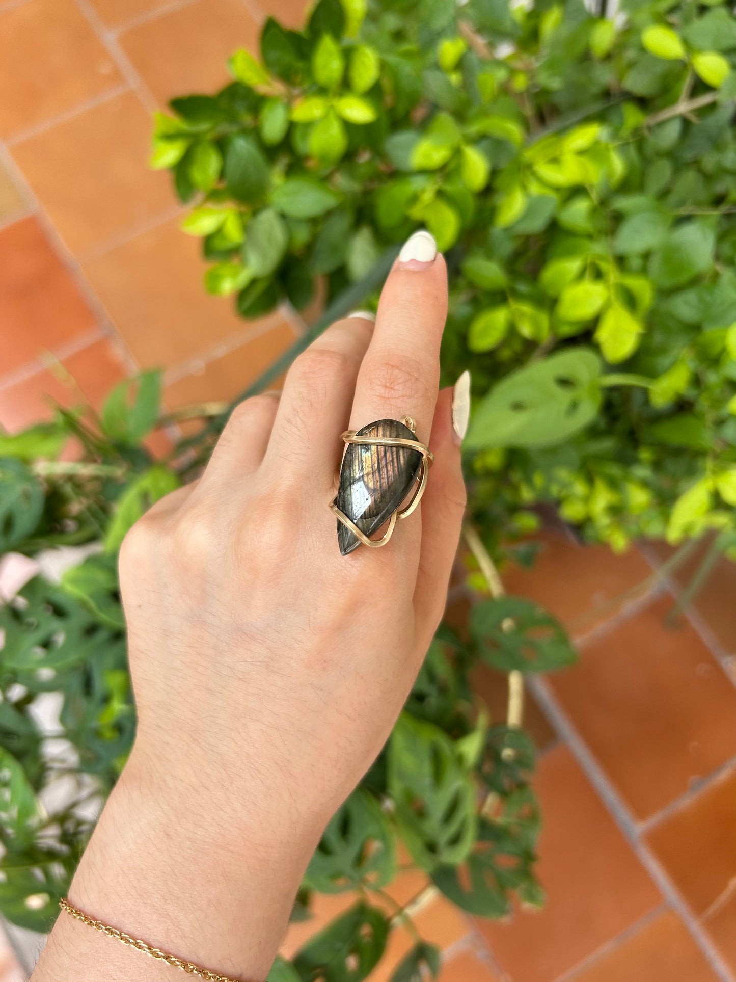Anillo Labradorita