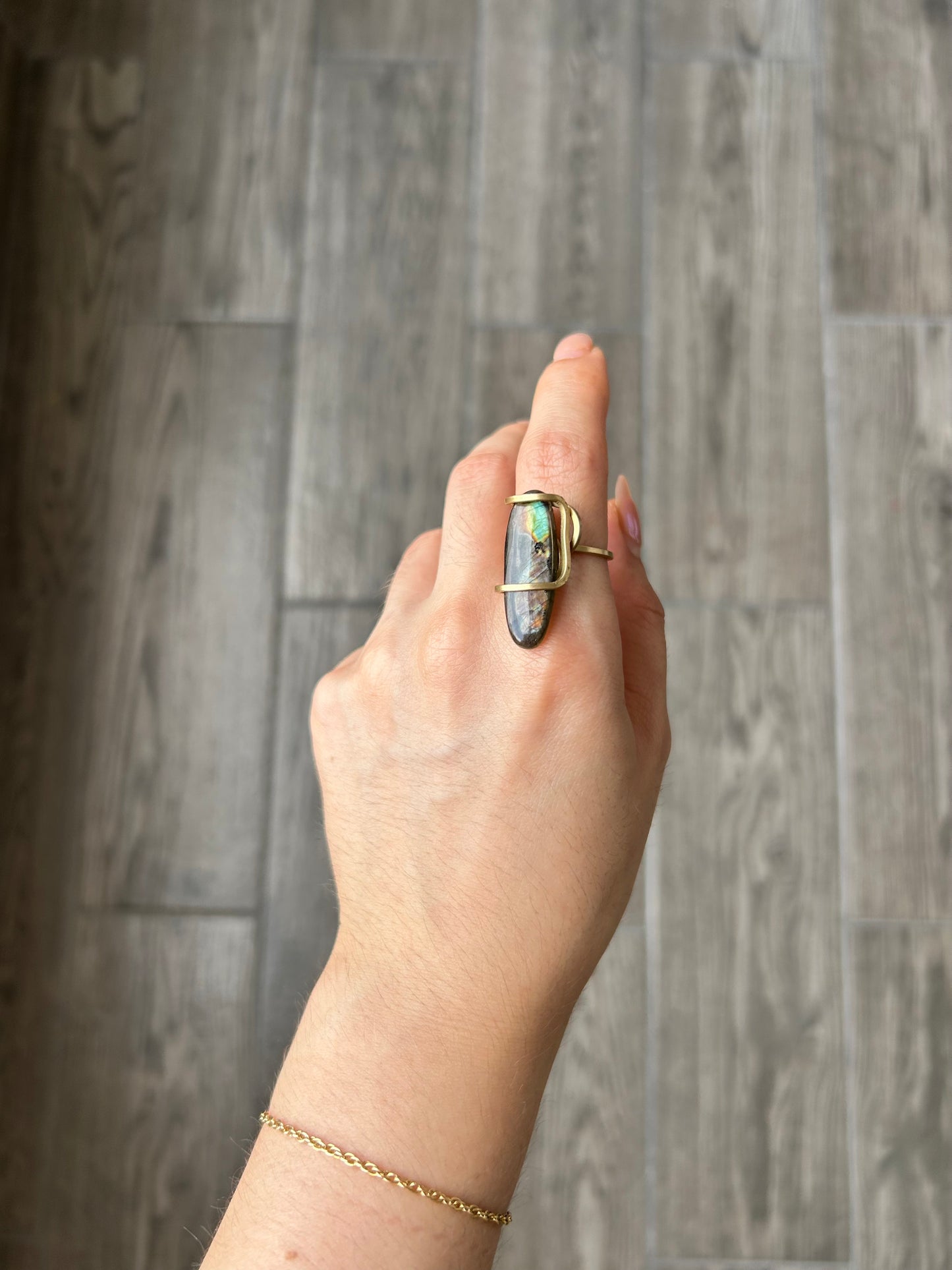 Anillo Labradorita