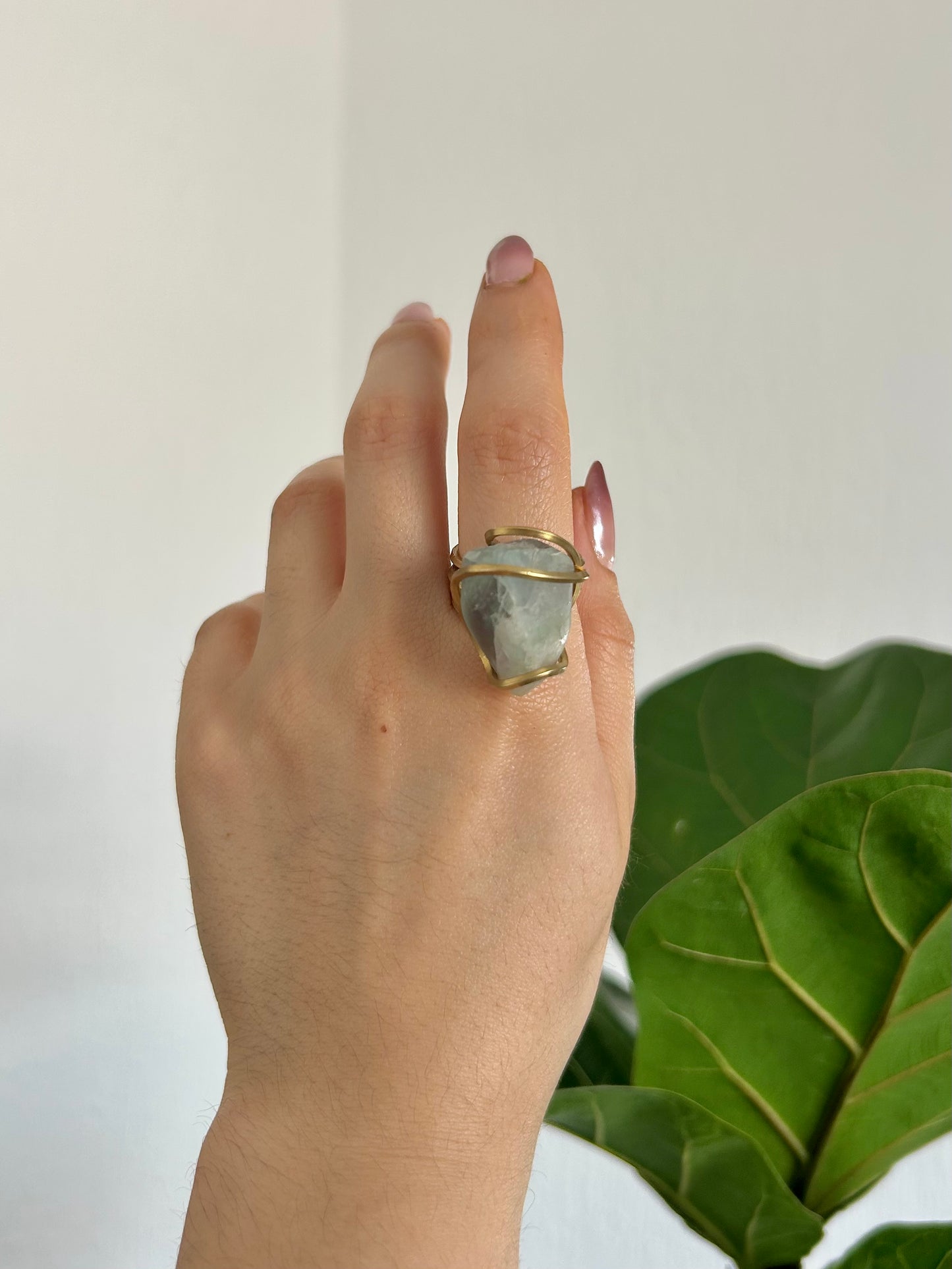Anillo Fluorita