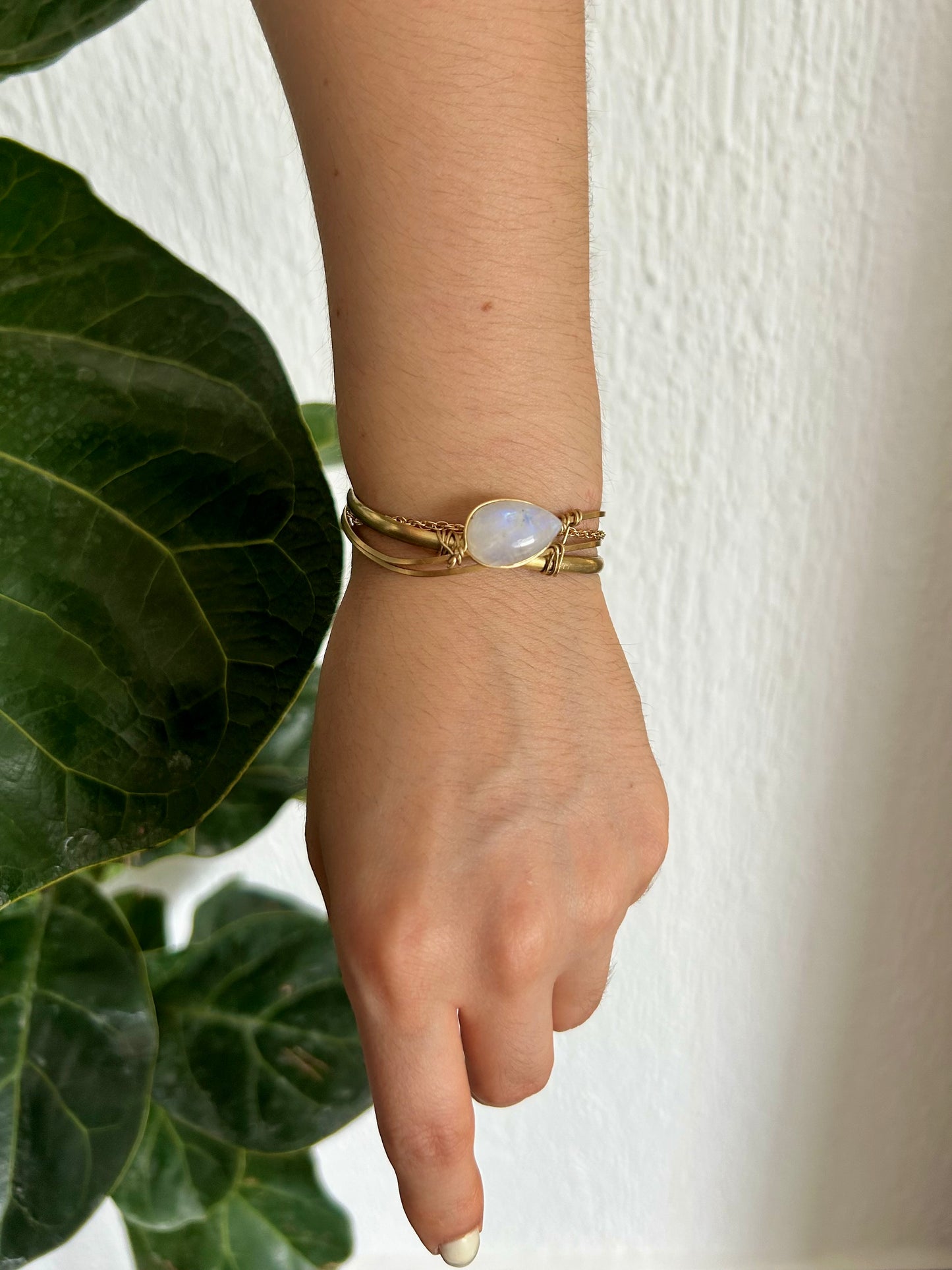 Brazalete Piedra Luna