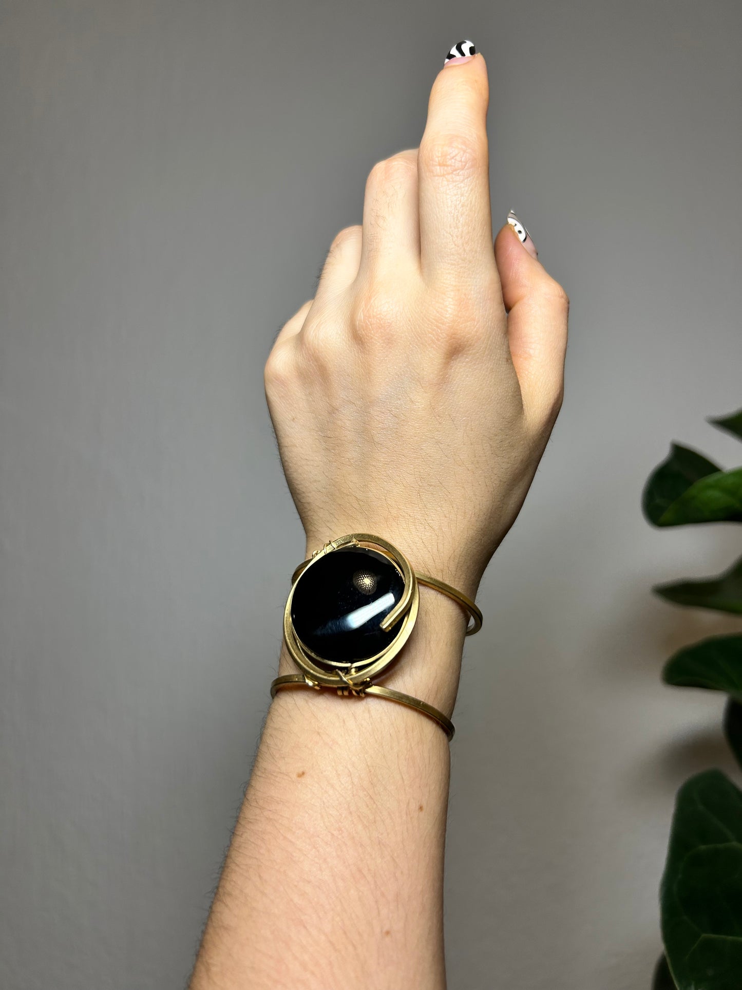 Brazalete Obsidiana Negra