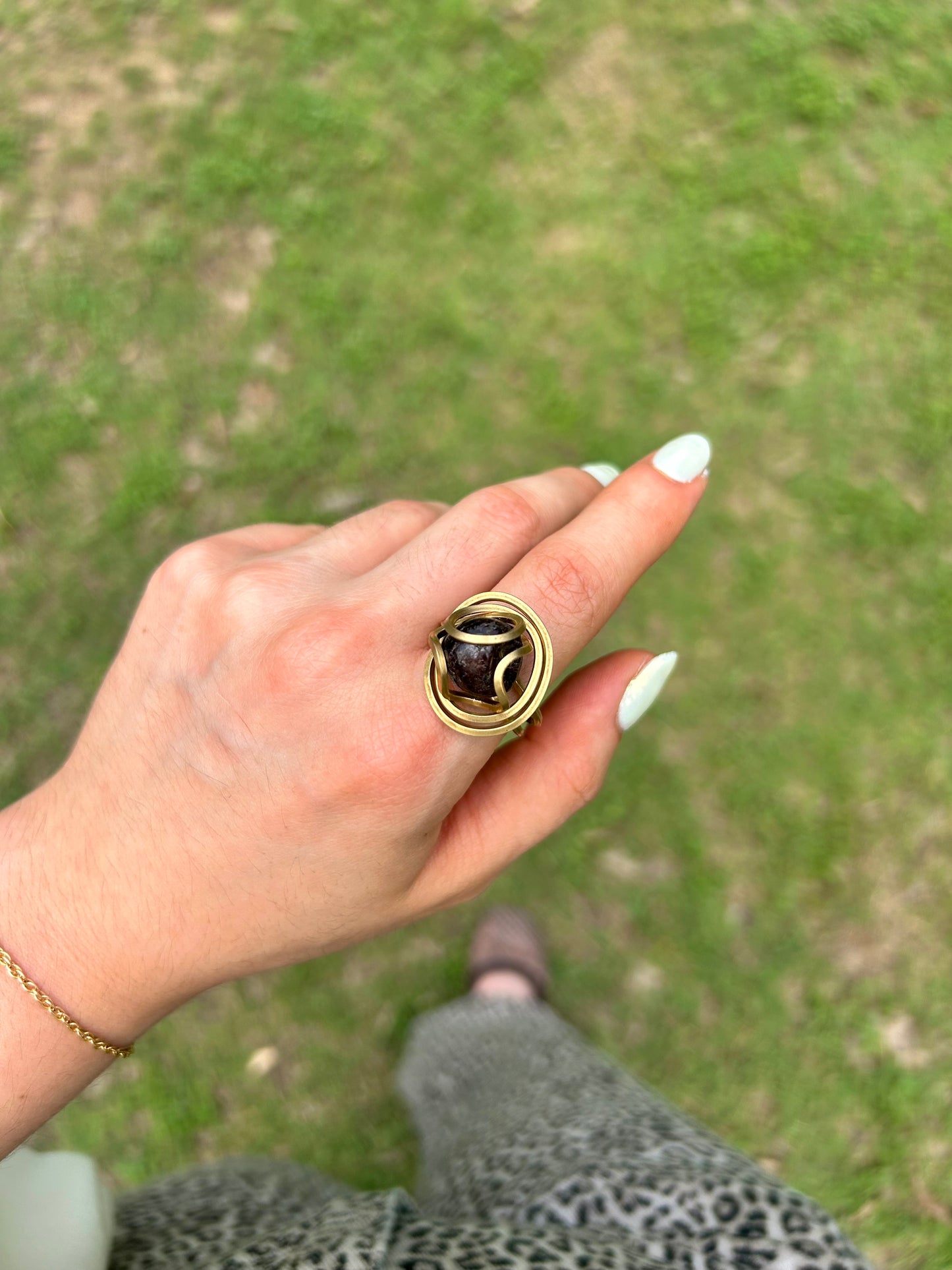 Anillo Granate