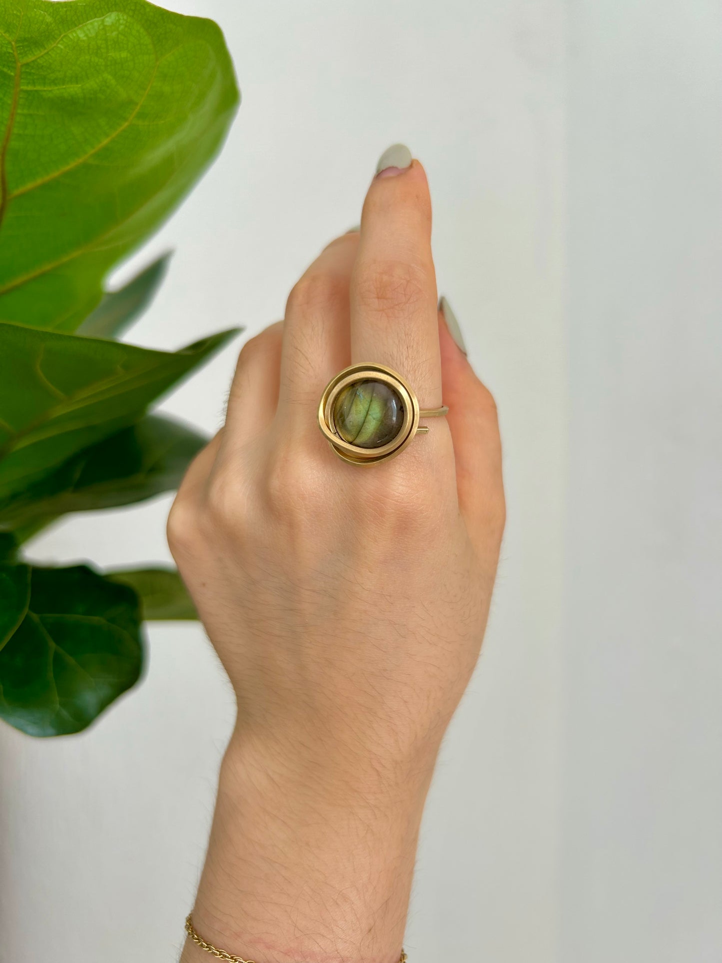 Anillo Labradorita
