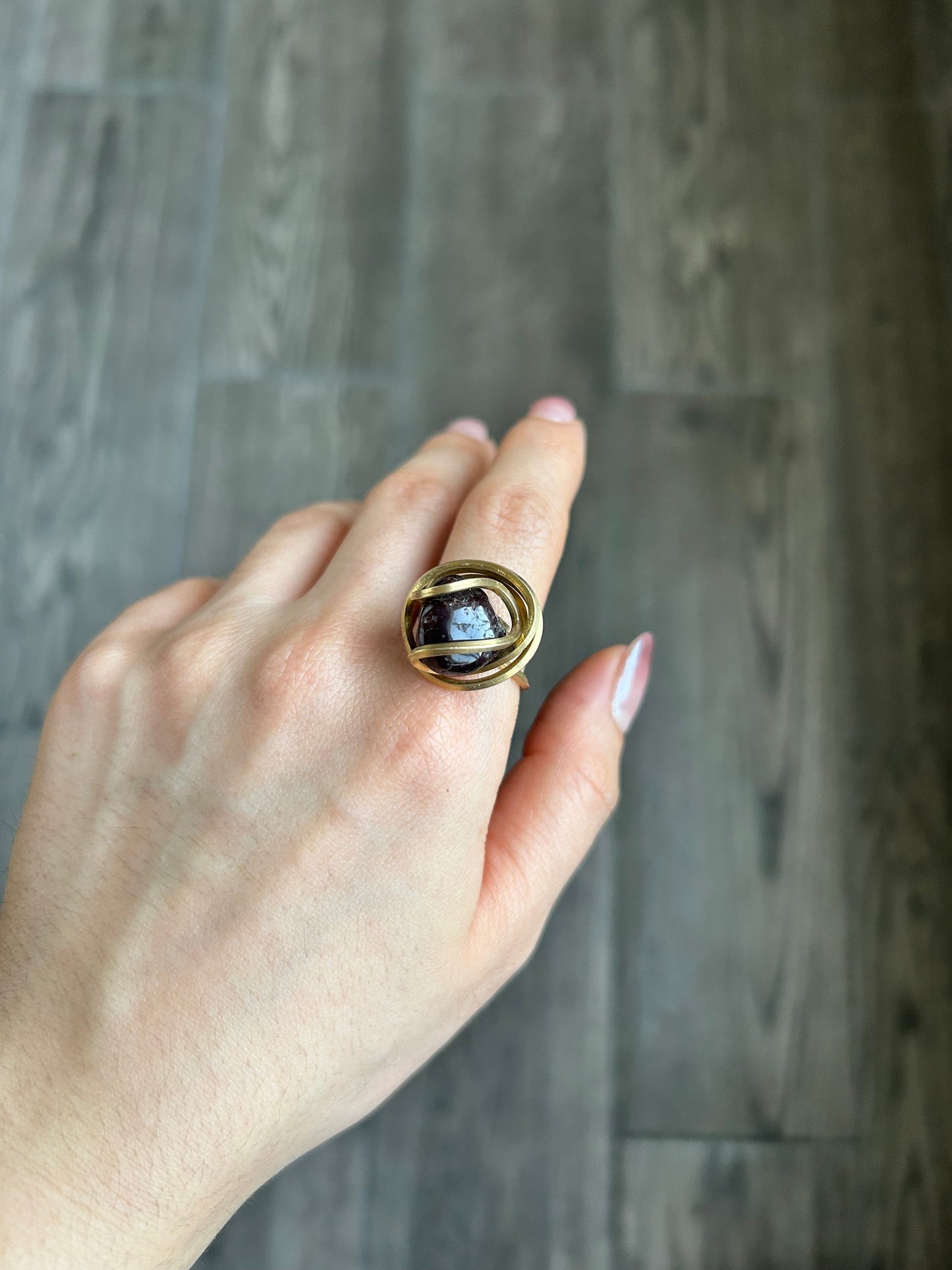 Anillo Granate