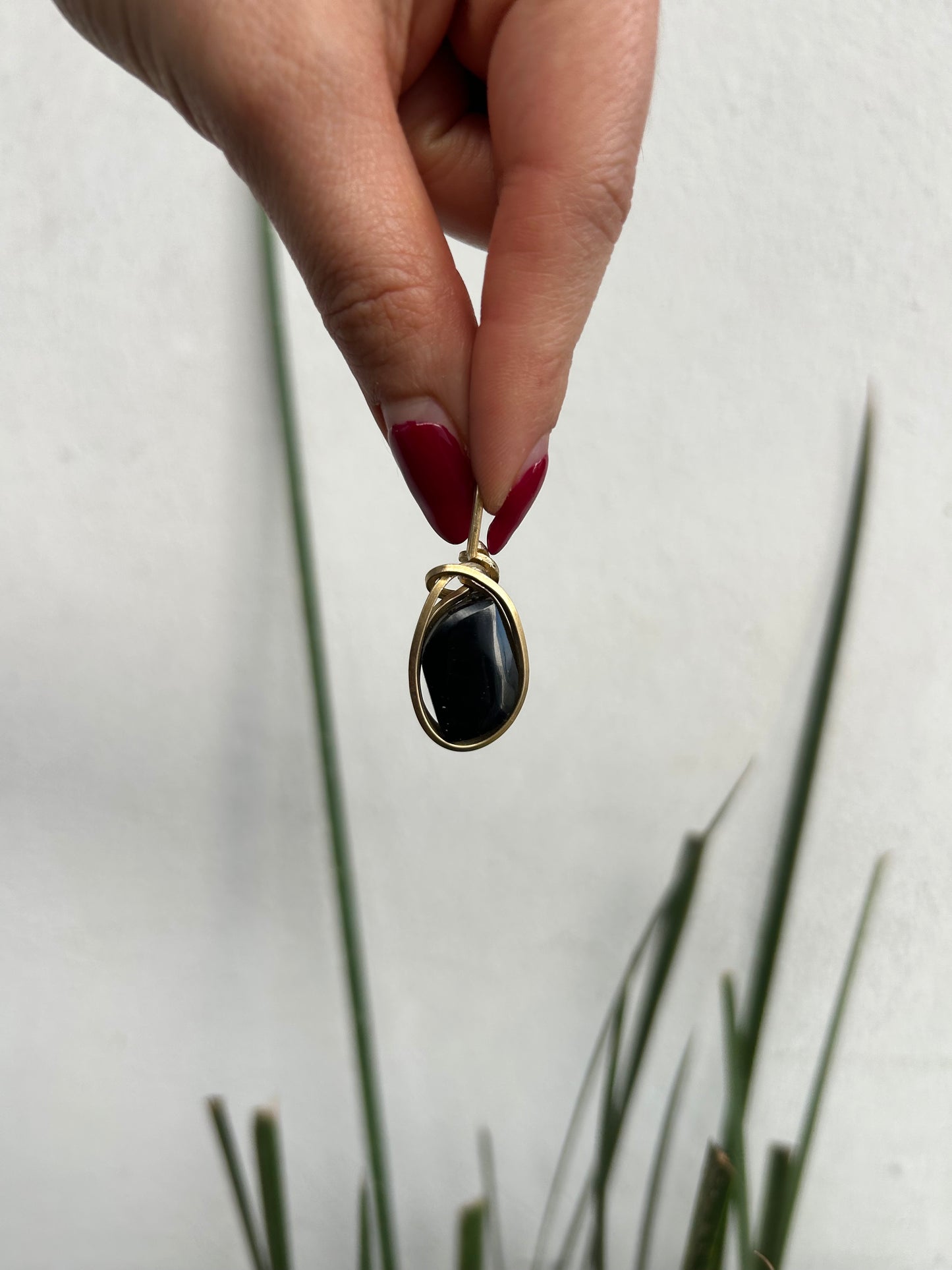 Dije Obsidiana Negra