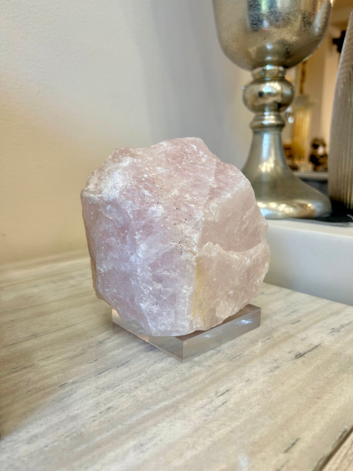 Cuarzo Rosa en Bruto 2.2kg