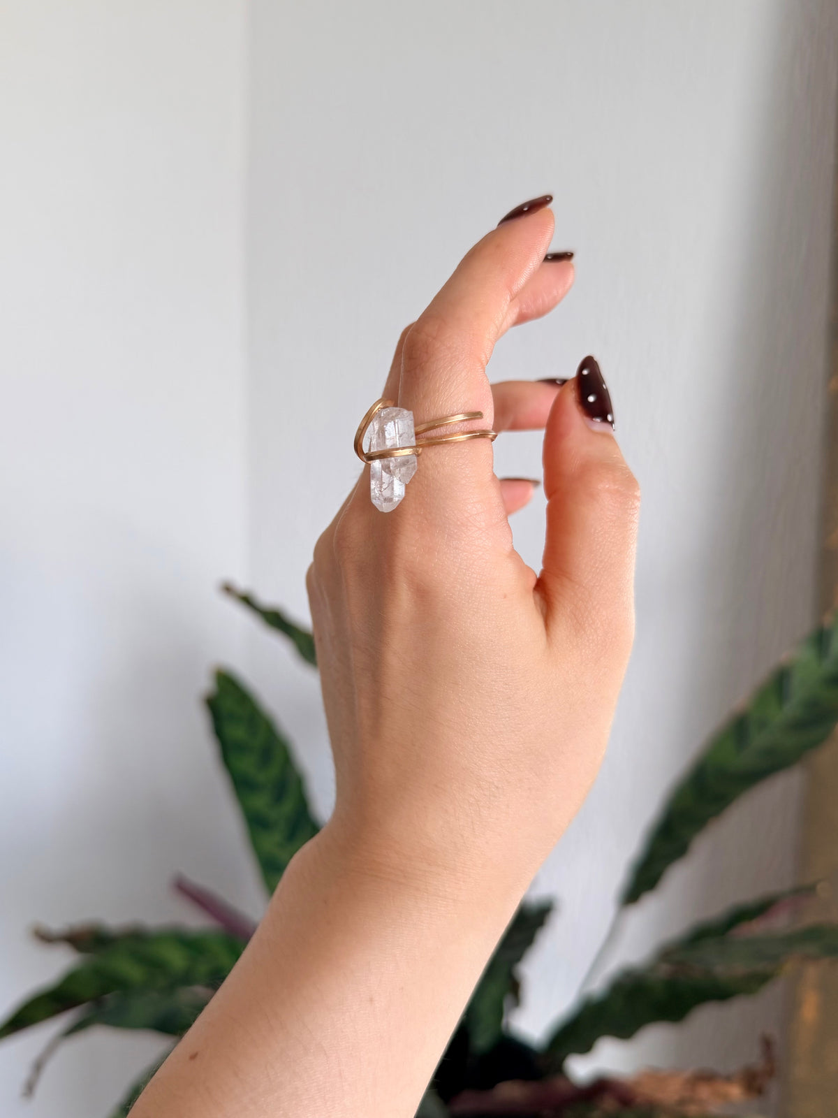 Anillo Cuarzo Transparente