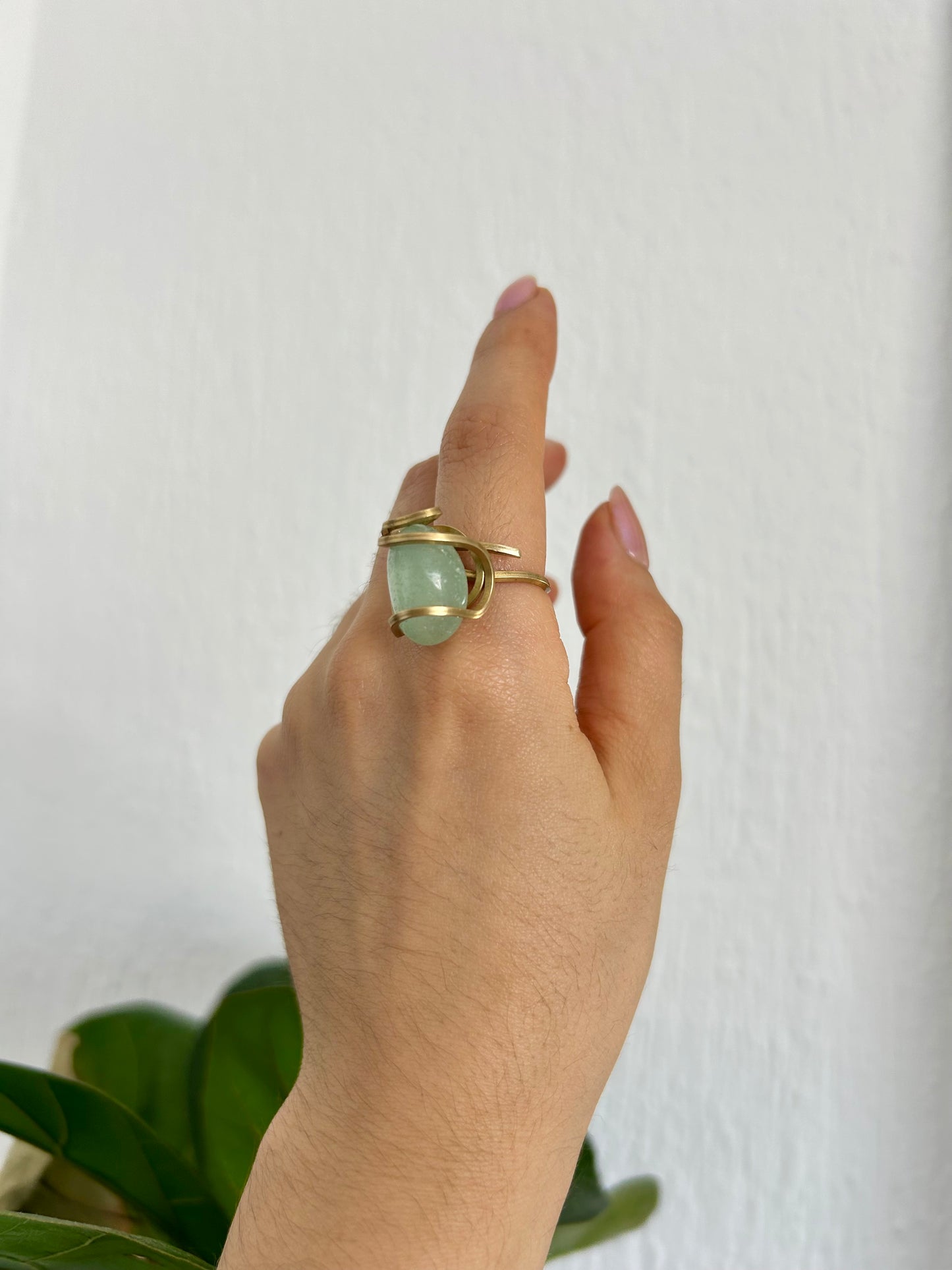 Anillo Aguamarina