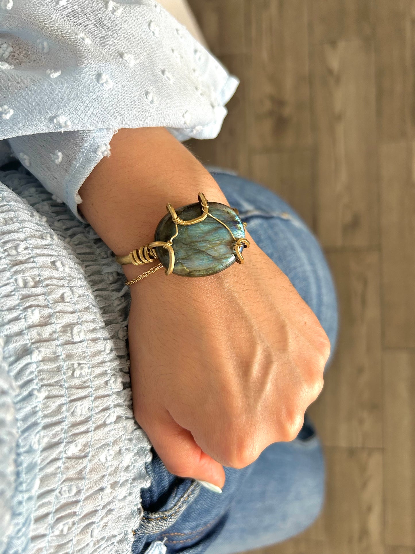 Brazalete Labradorita