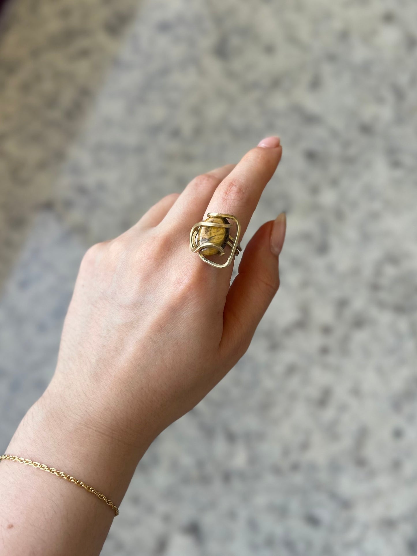 Anillo Ojo de Tigre