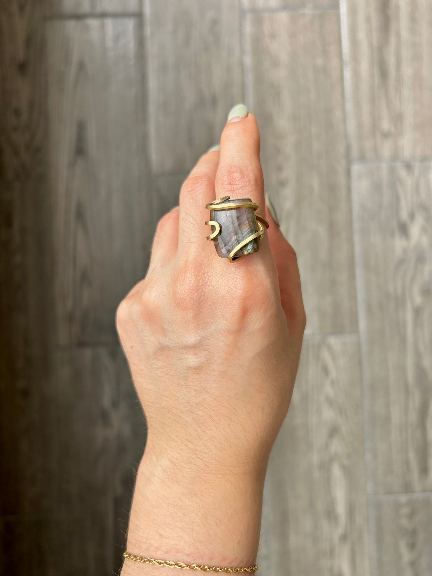 Anillo Labradorita
