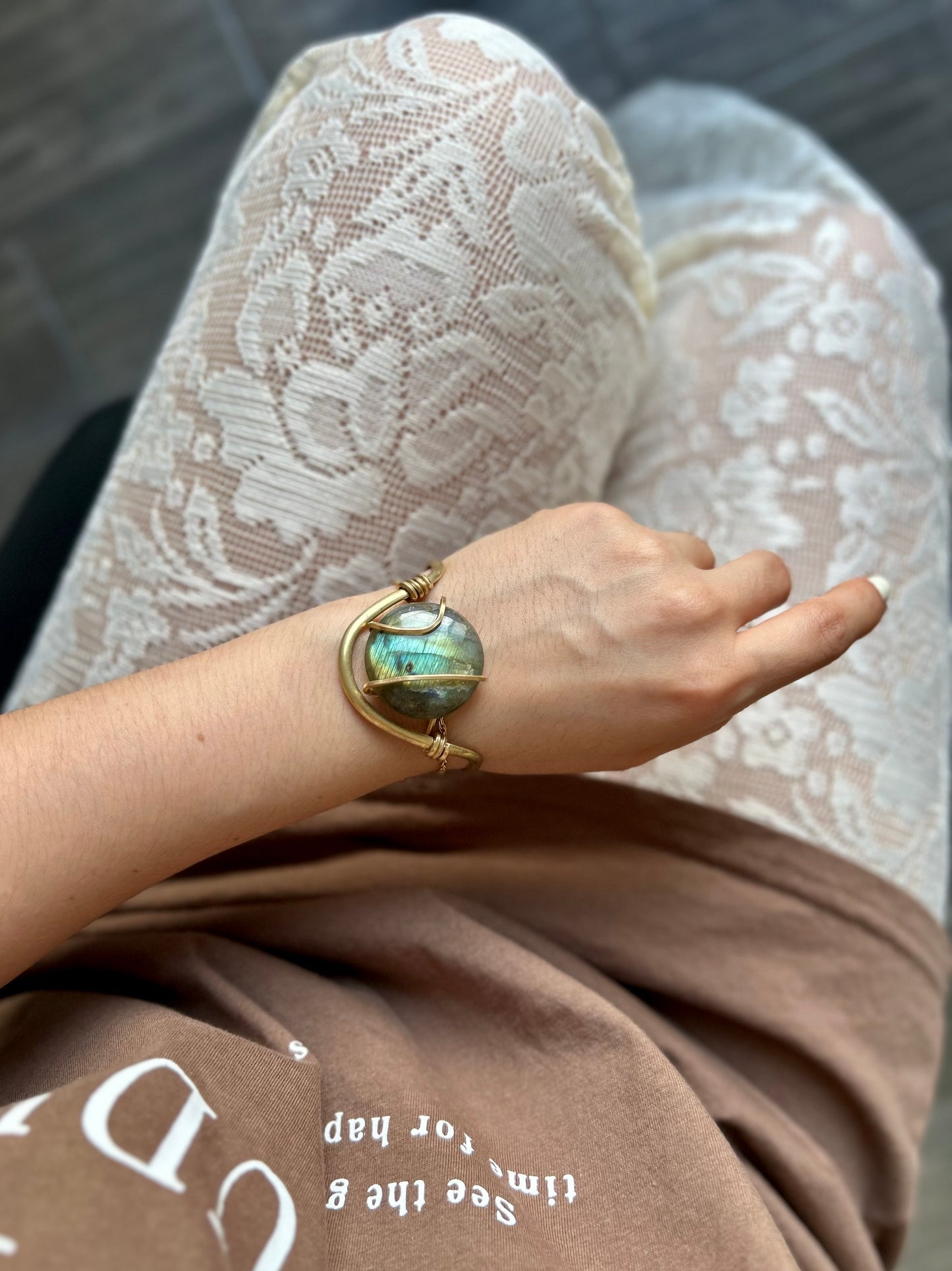 Brazalete Labradorita