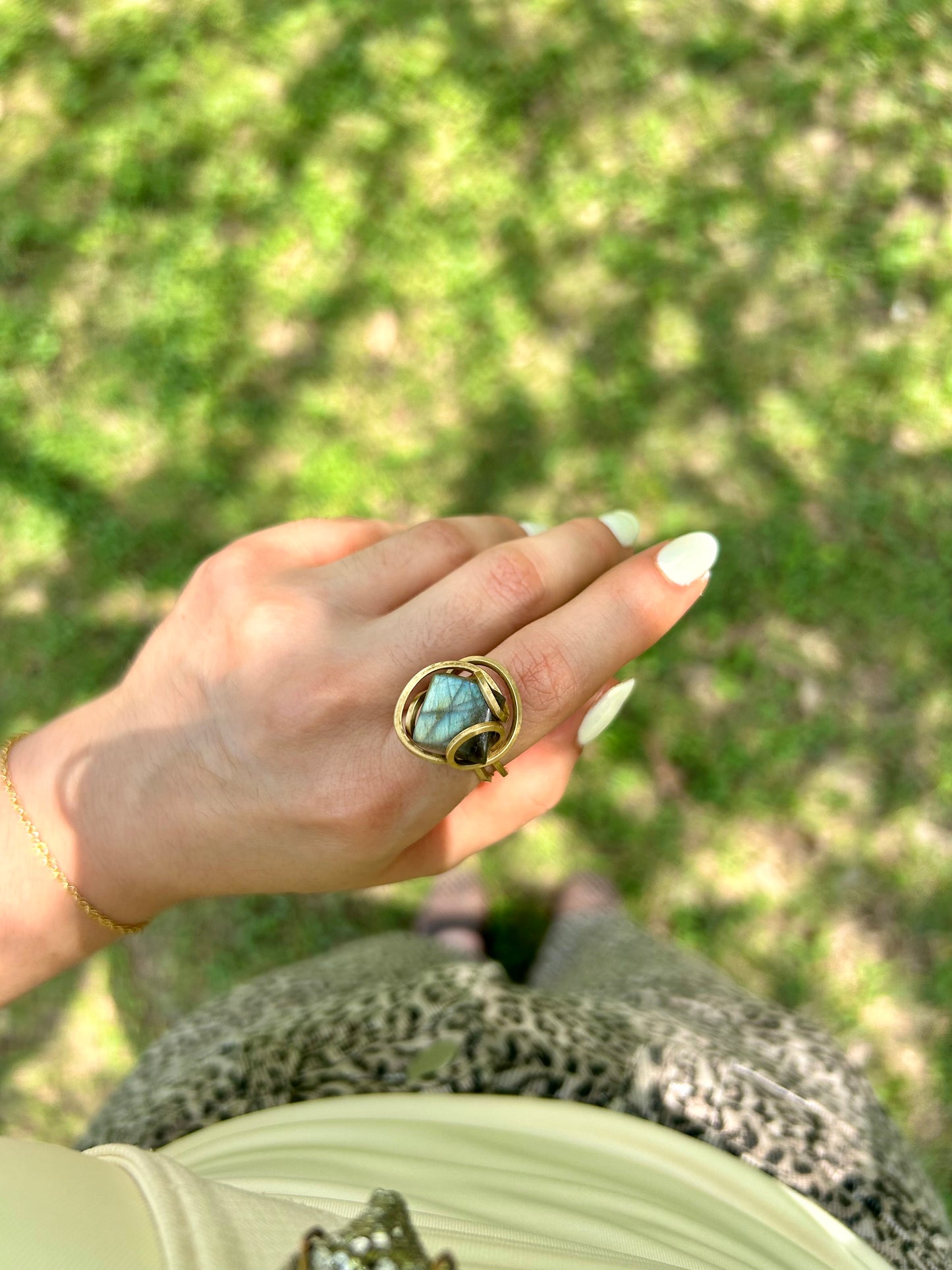 Anillo Labradorita