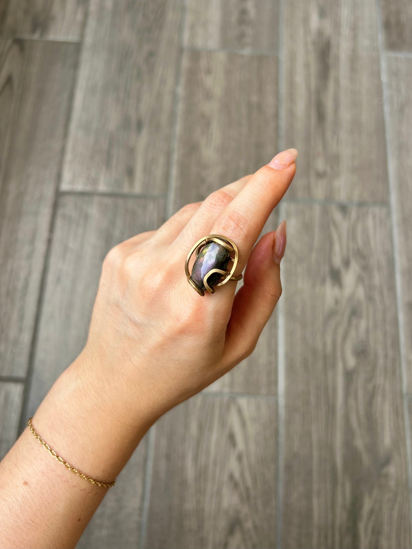 Anillo Labradorita