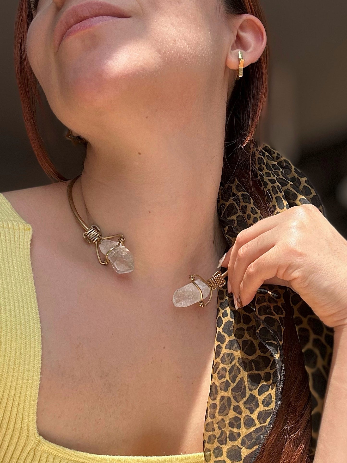 Collar Cuarzo Transparente