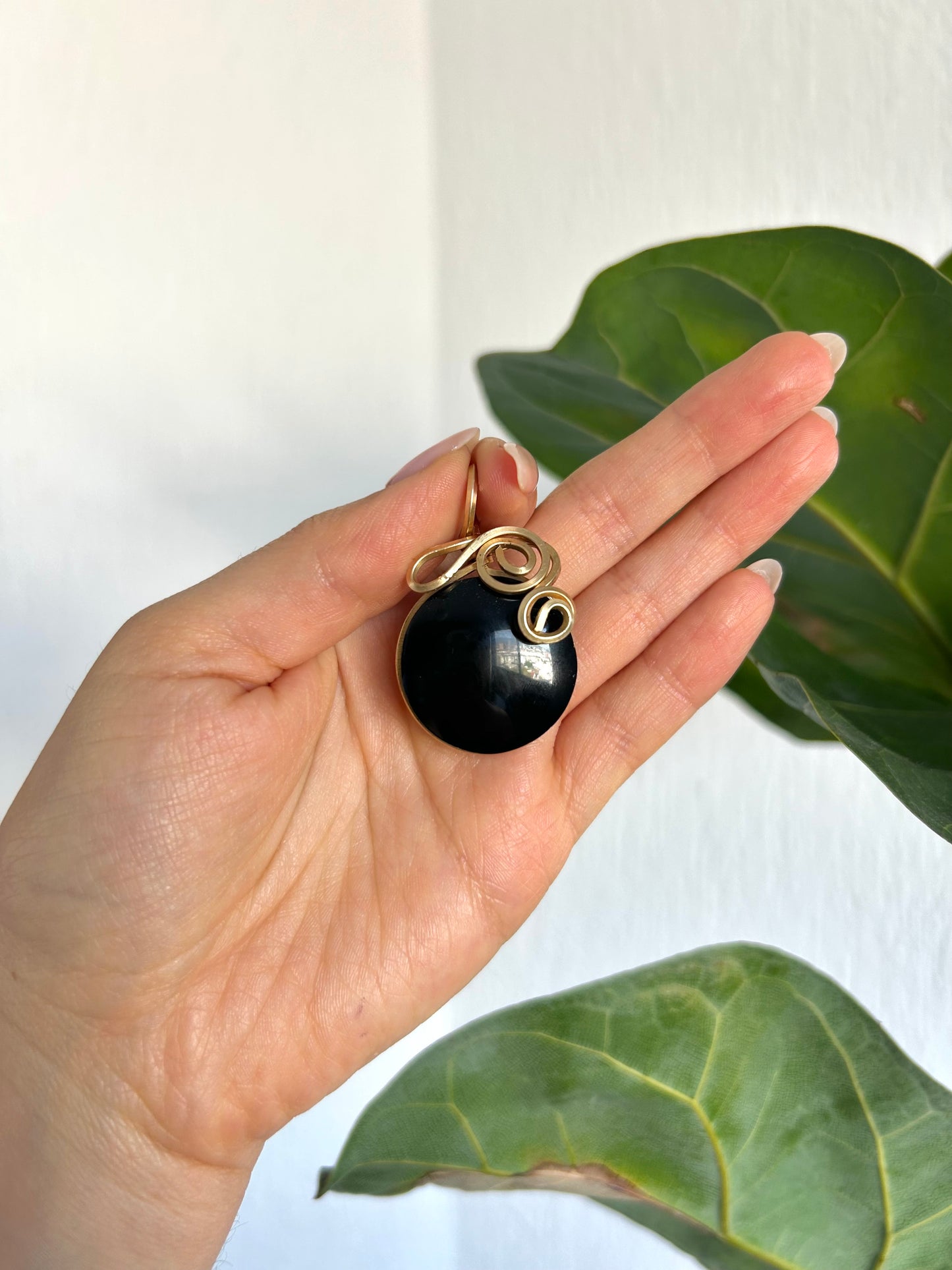 Dije Obsidiana Negra