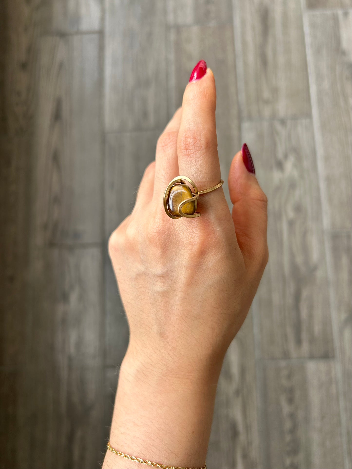 Anillo Ojo de Tigre