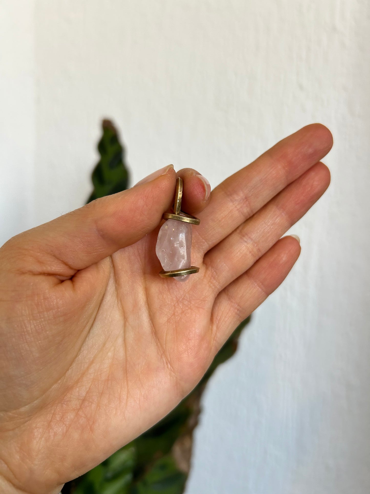 Dije Cuarzo Rosa