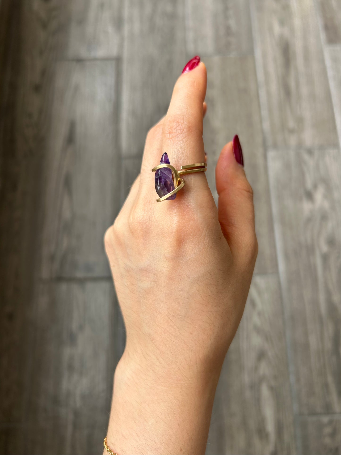 Anillo Amatista