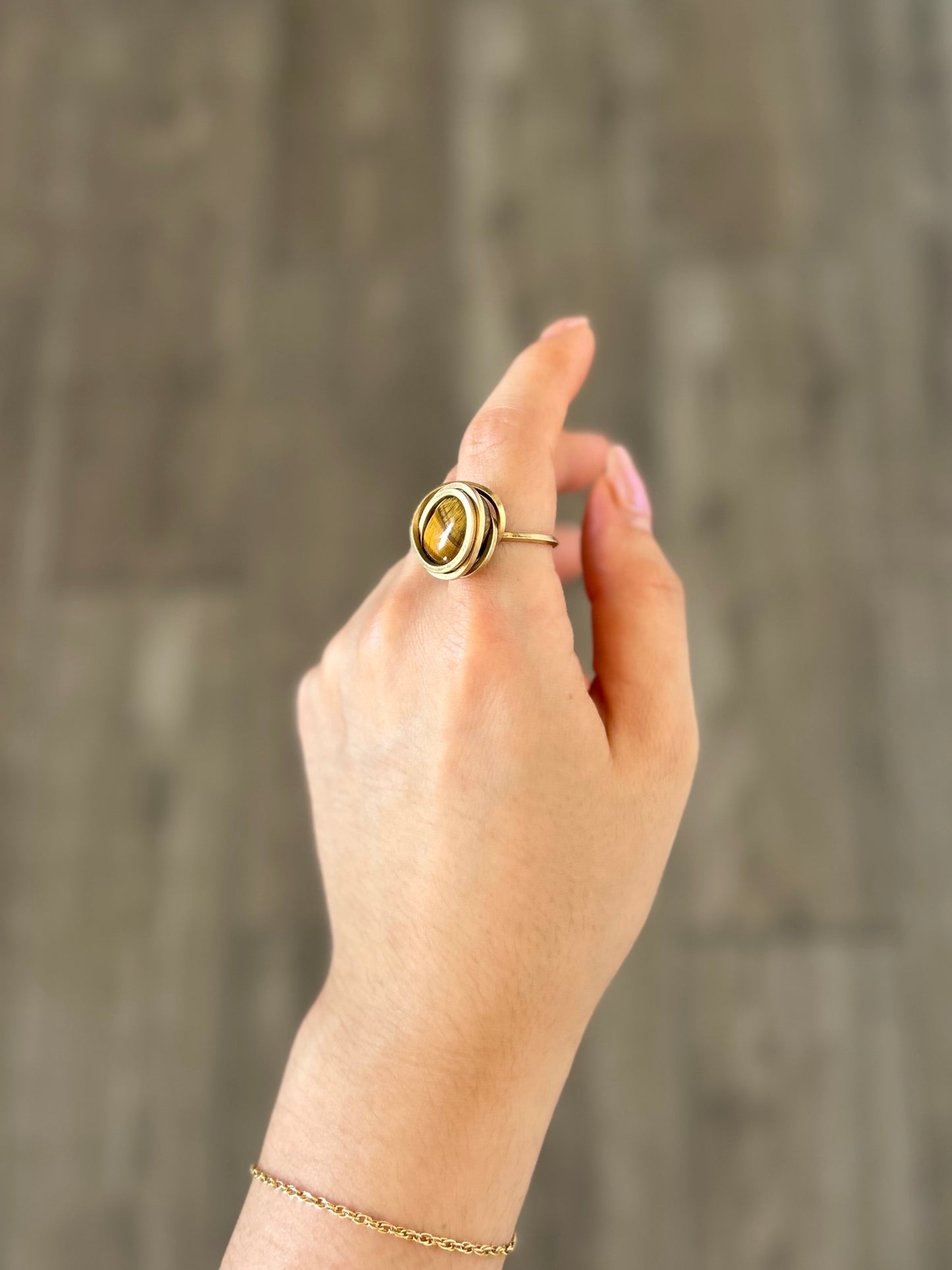 Anillo Ojo de Tigre