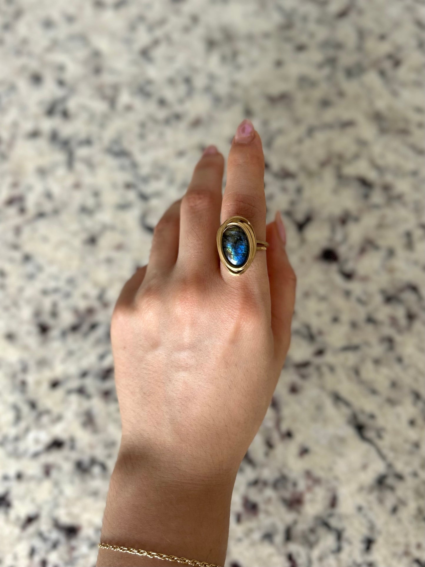 Anillo Labradorita