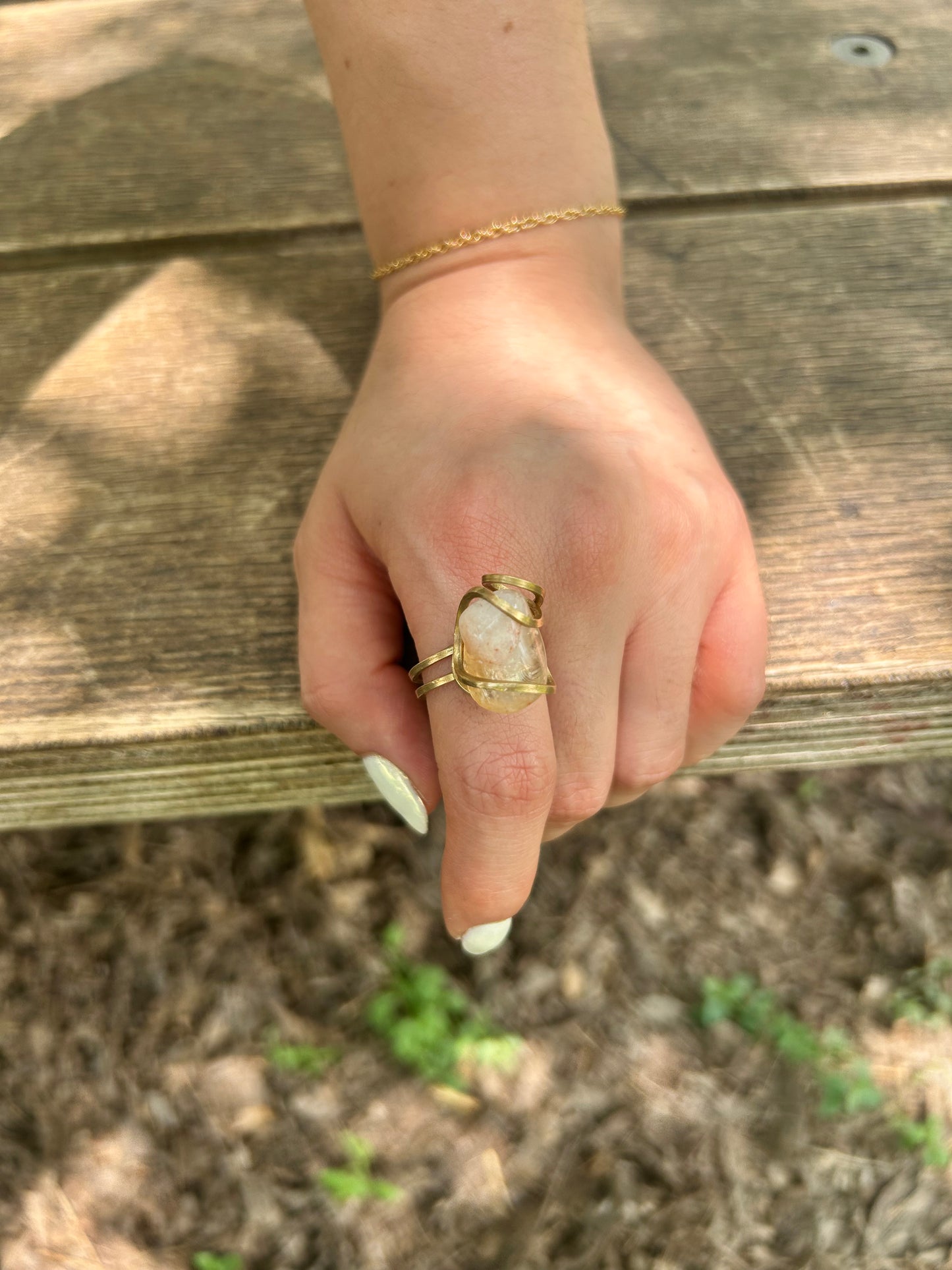 Anillo Citrino