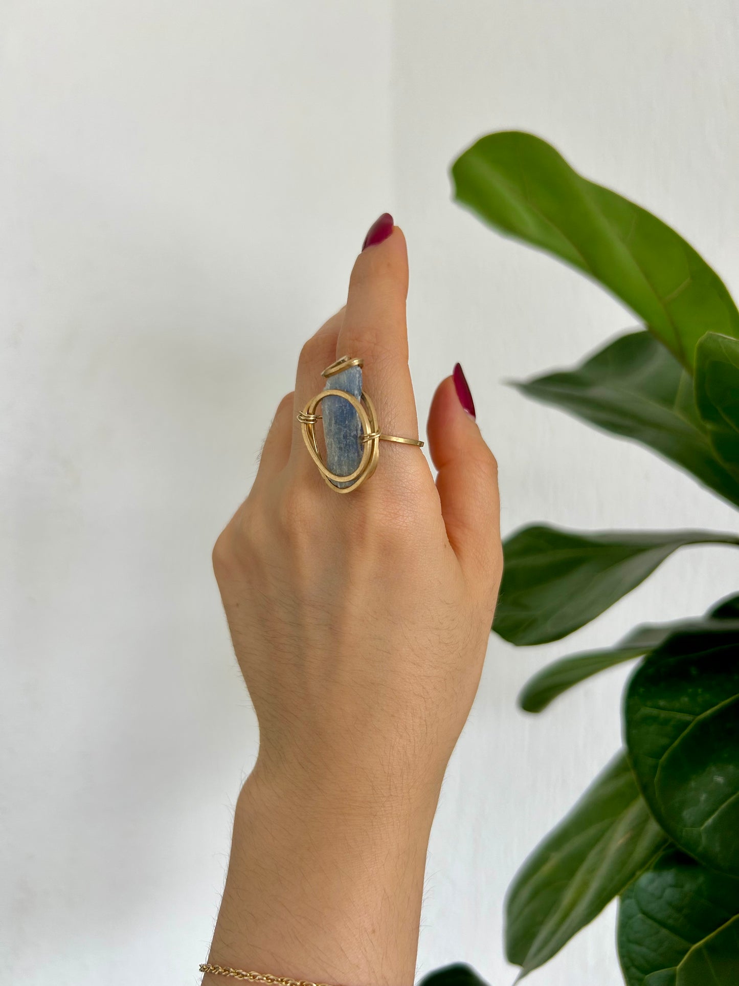 Anillo Cianita