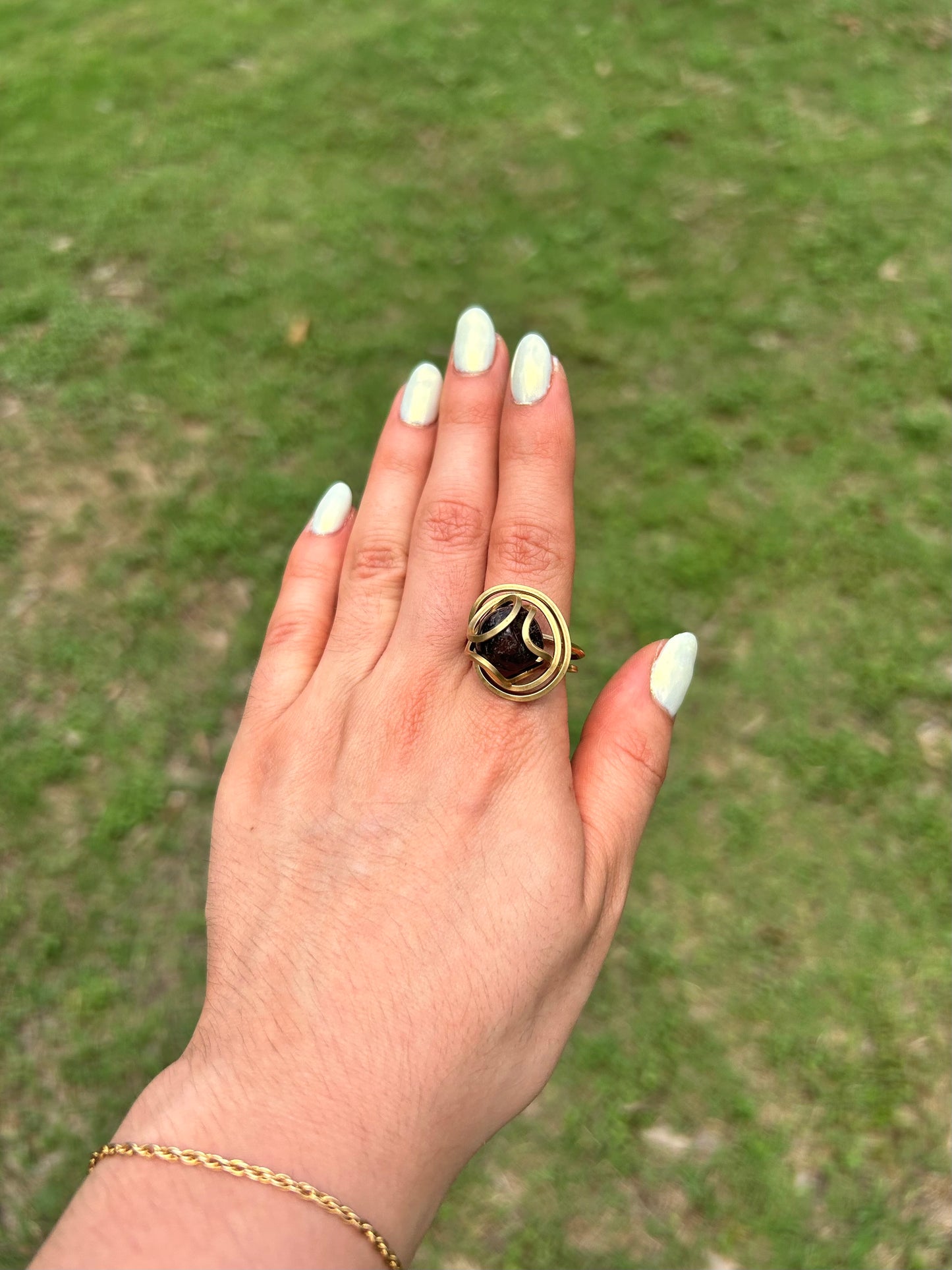 Anillo Granate