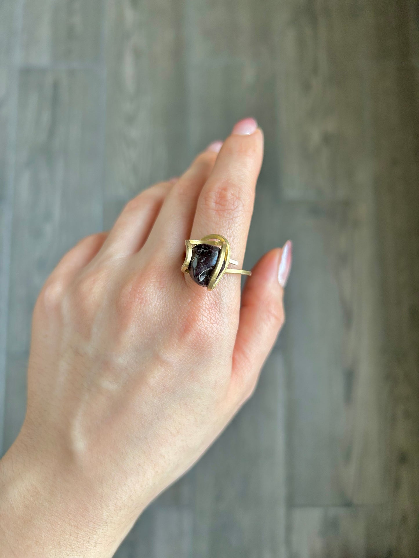 Anillo Granate