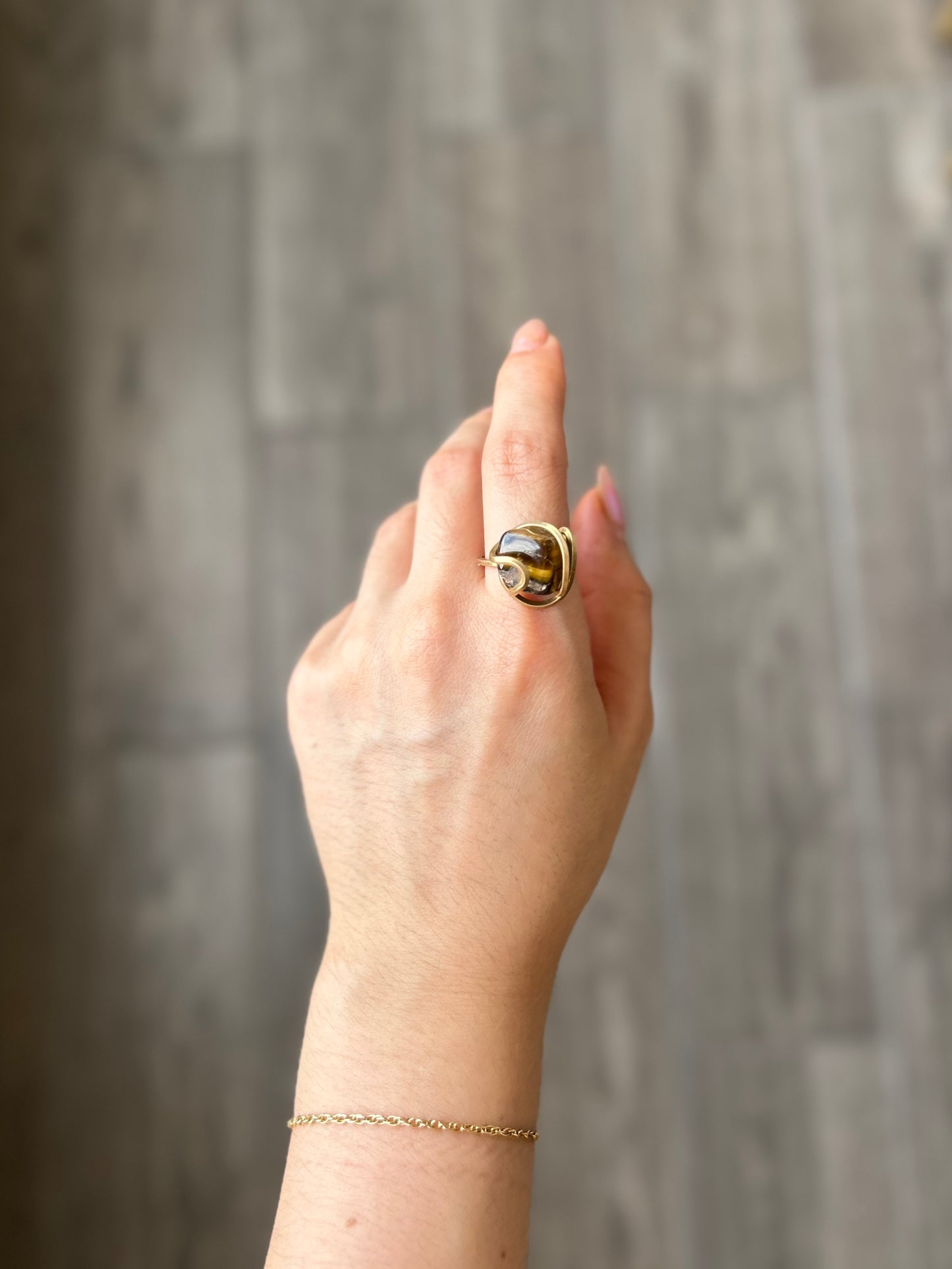 Anillo Ojo de Tigre