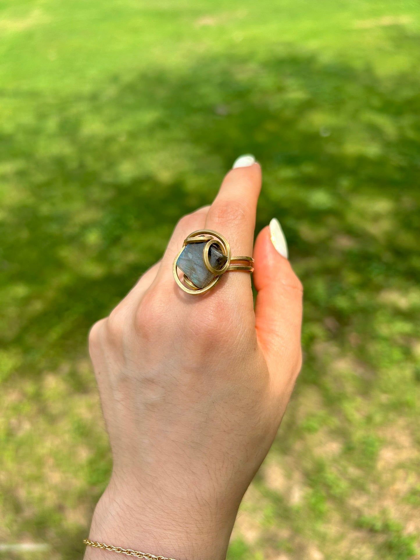 Anillo Labradorita