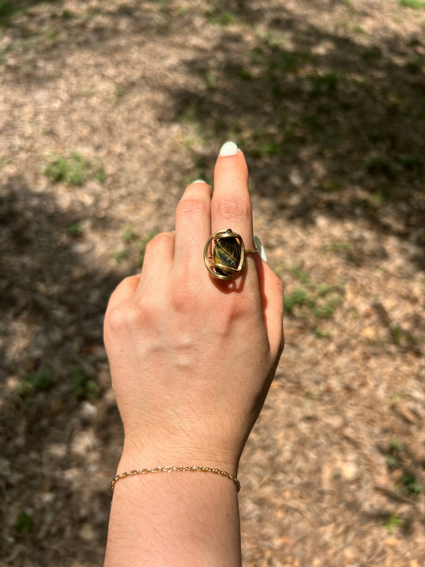 Anillo Ojo de Tigre