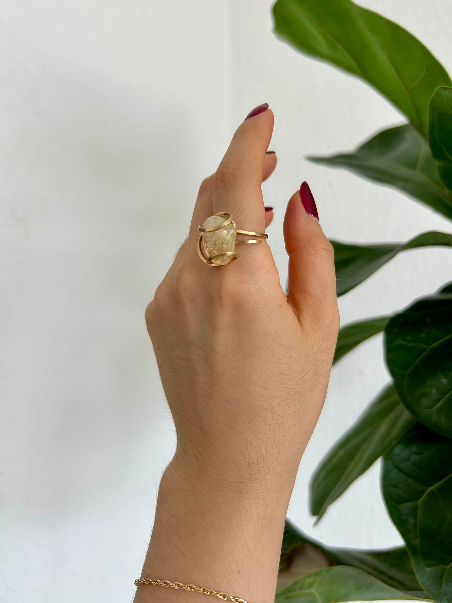 Anillo Citrino