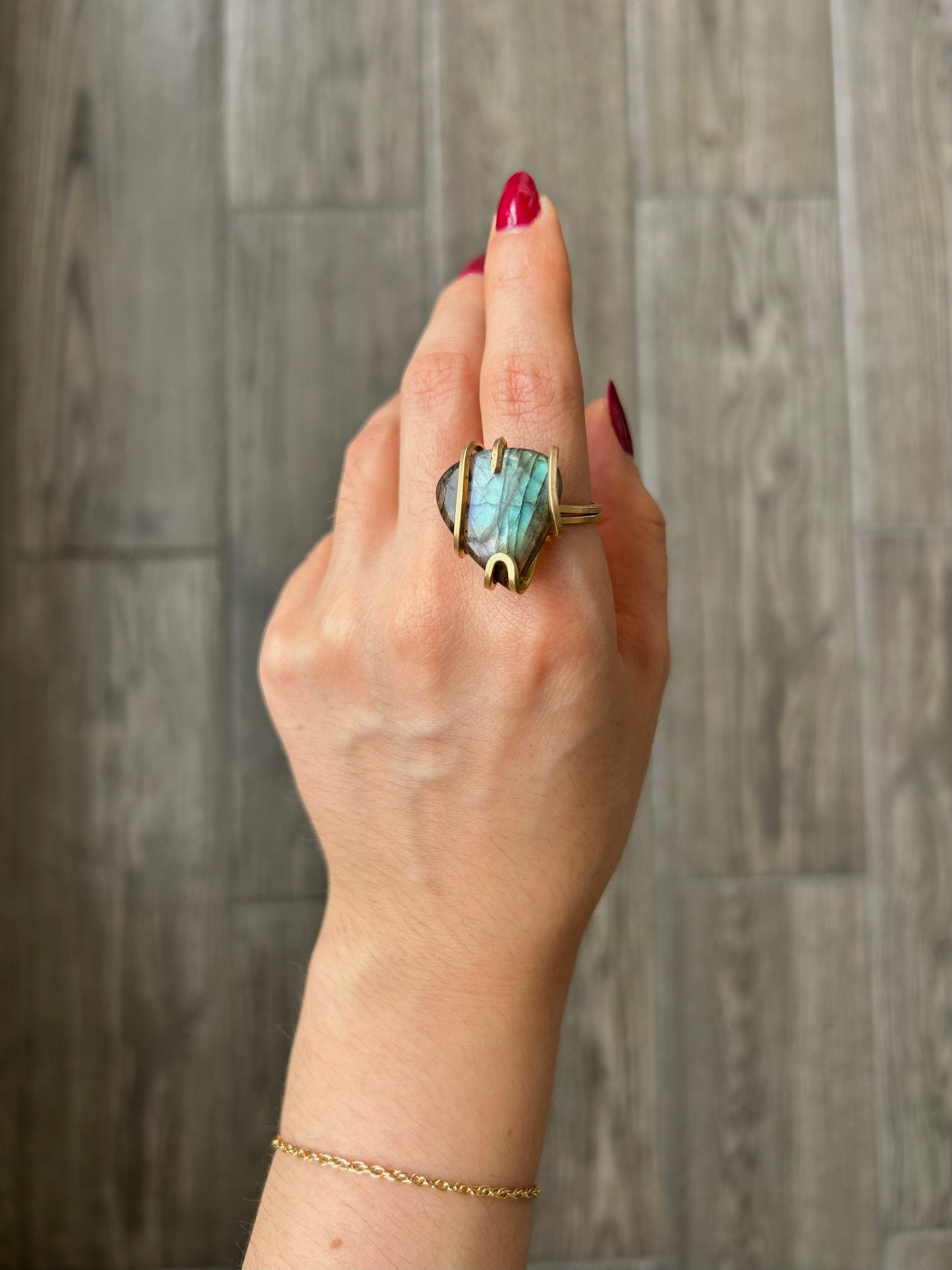 Anillo Labradorita