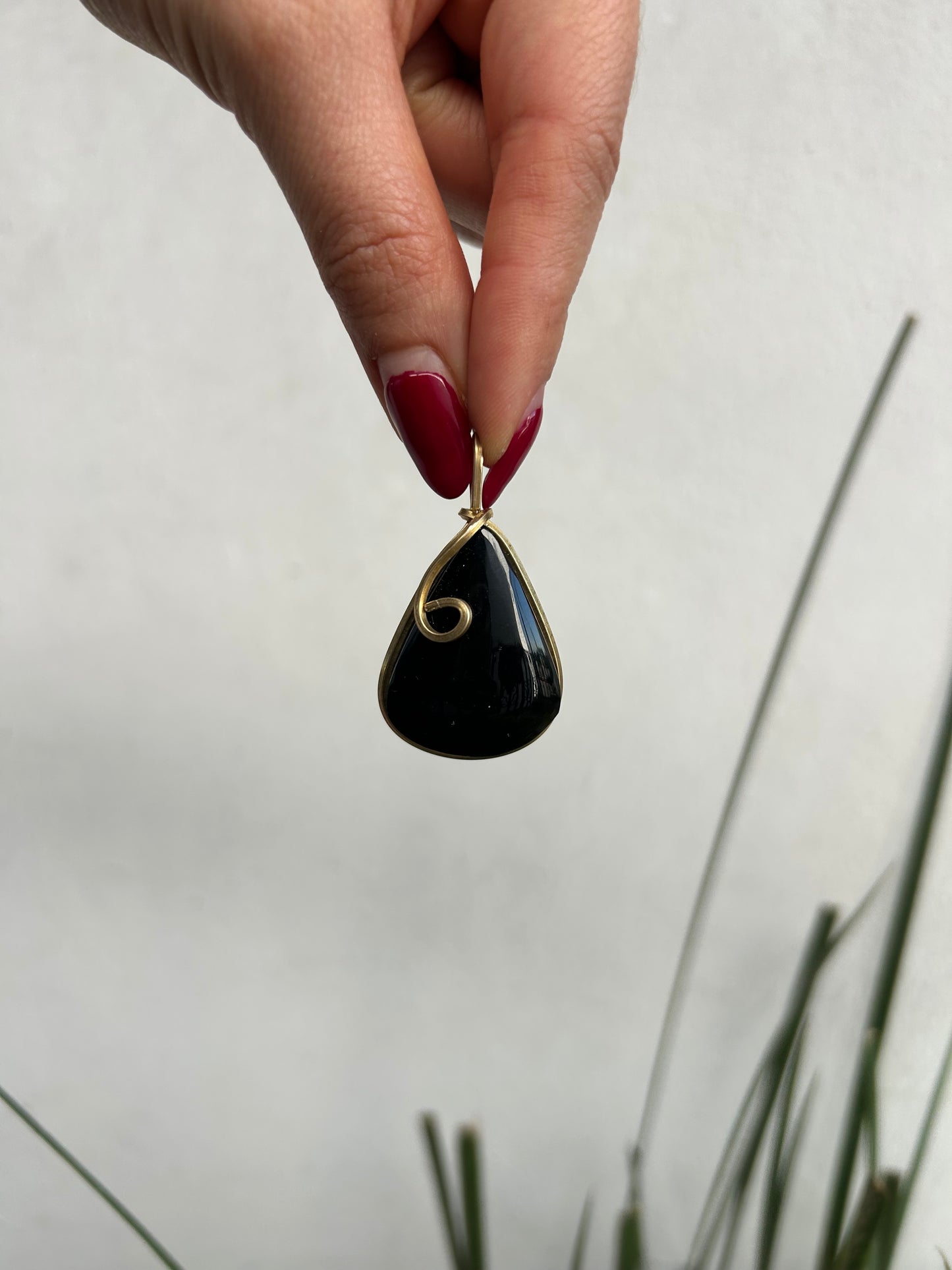 Dije Obsidiana Negra