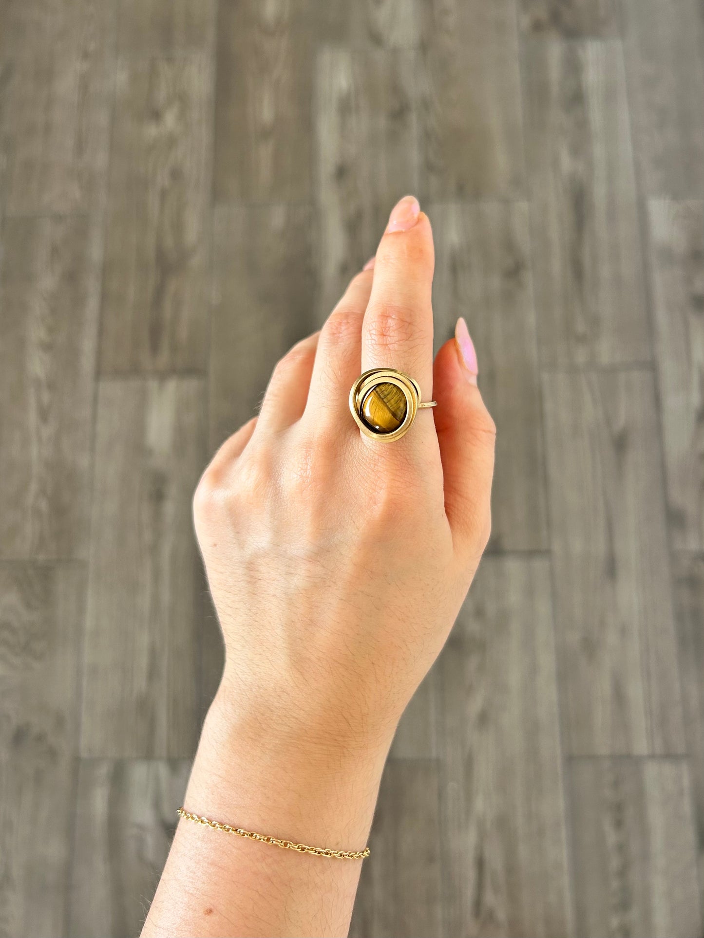 Anillo Ojo de Tigre