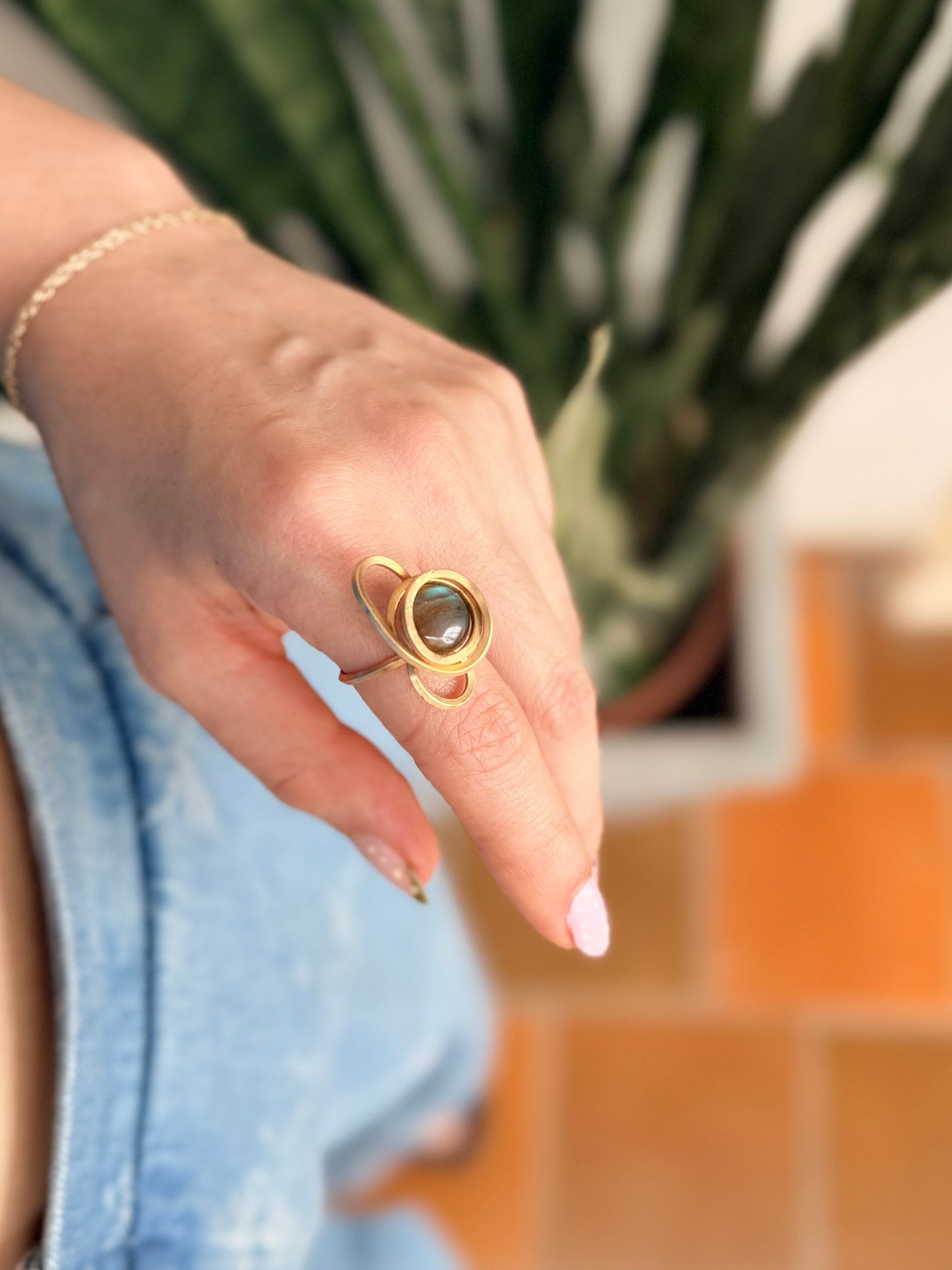 Anillo Labradorita