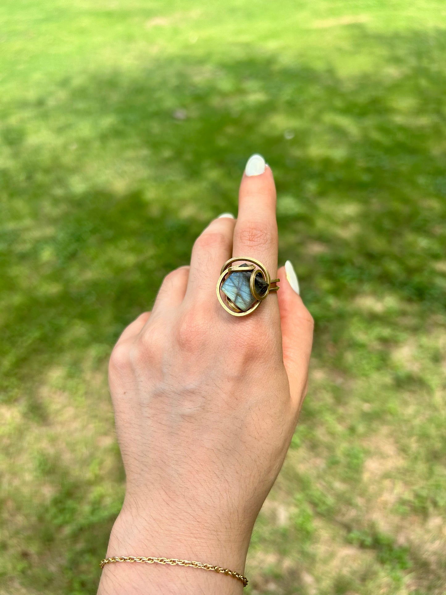 Anillo Labradorita