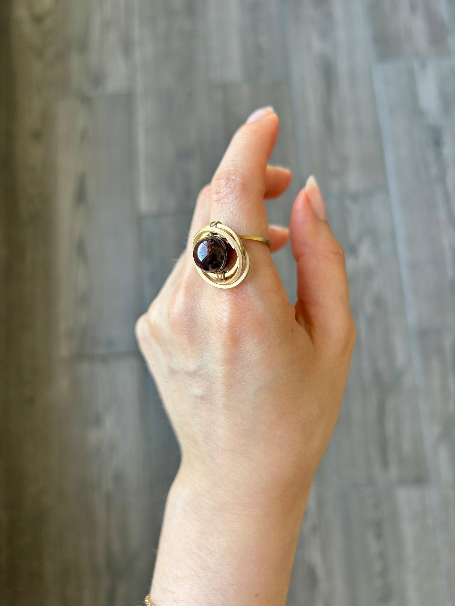 Anillo Granate