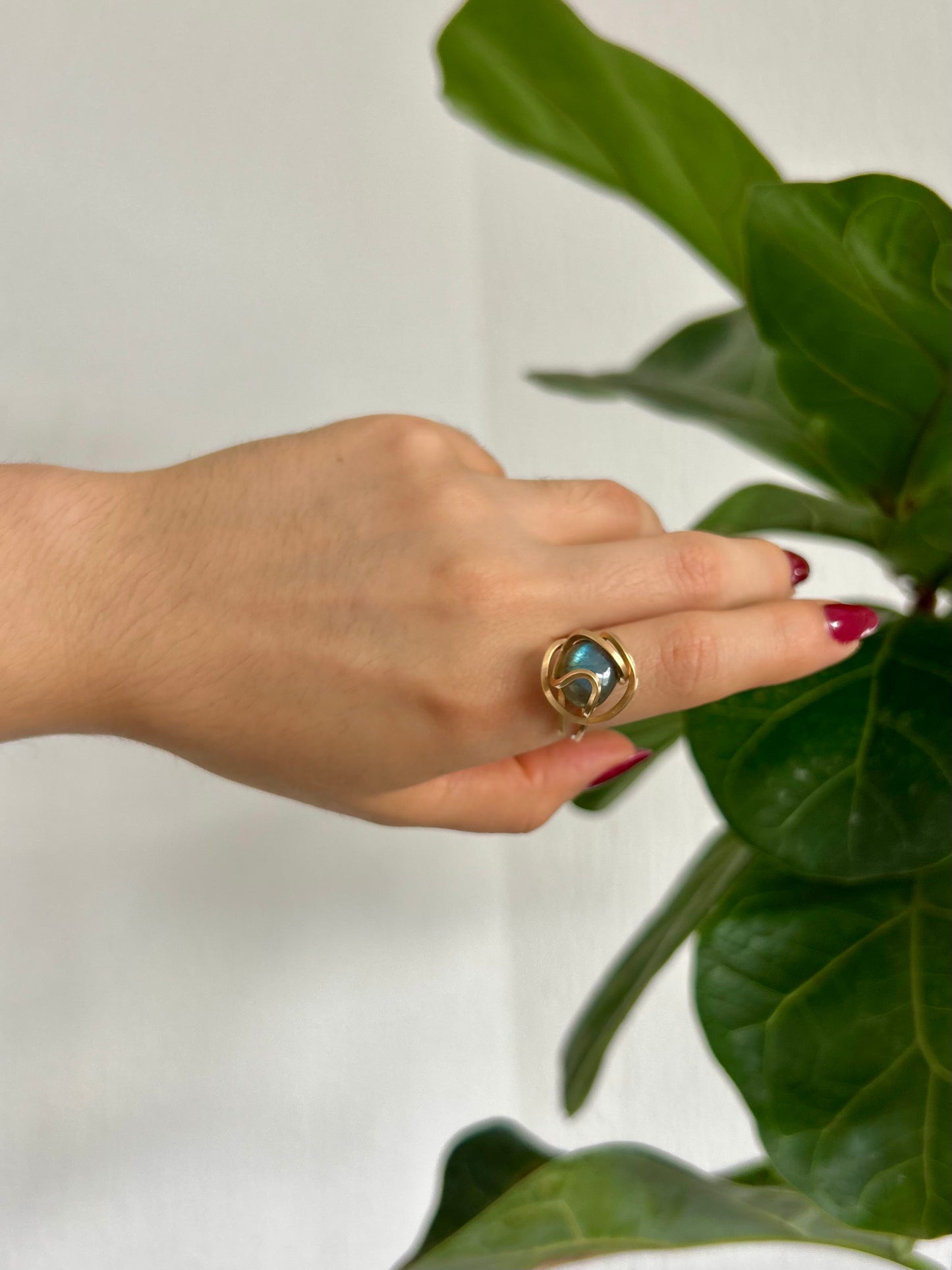 Anillo Labradorita