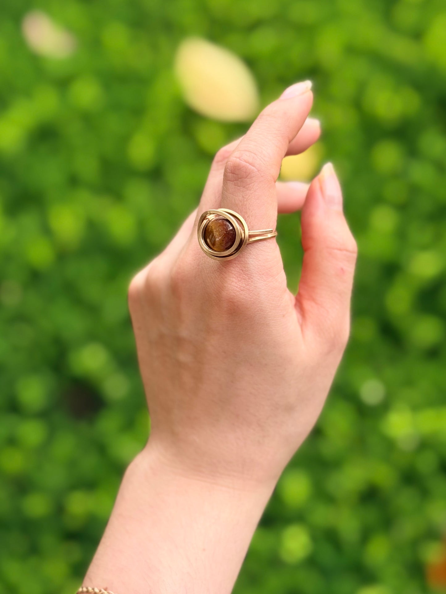 Anillo Ojo de Tigre