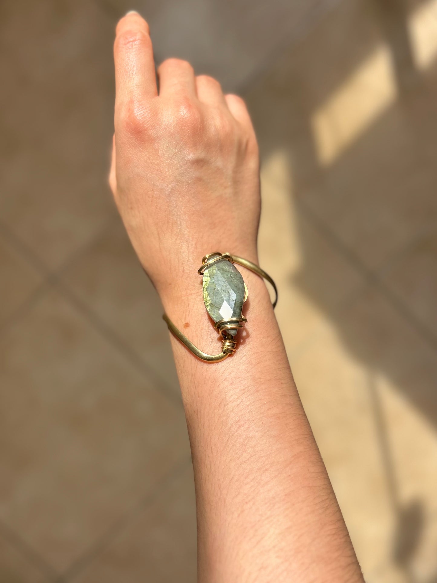 Brazalete Labradorita