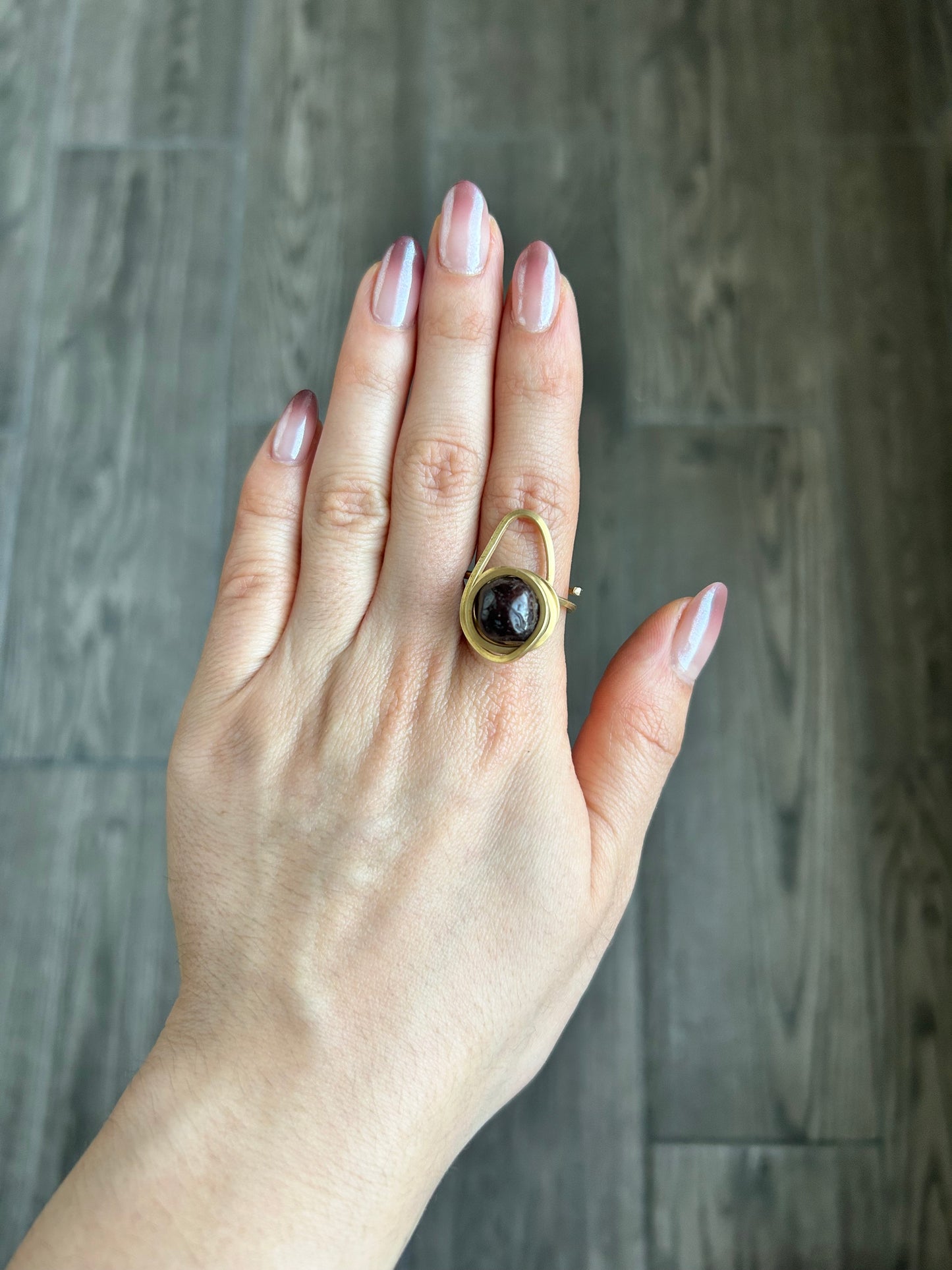 Anillo Granate