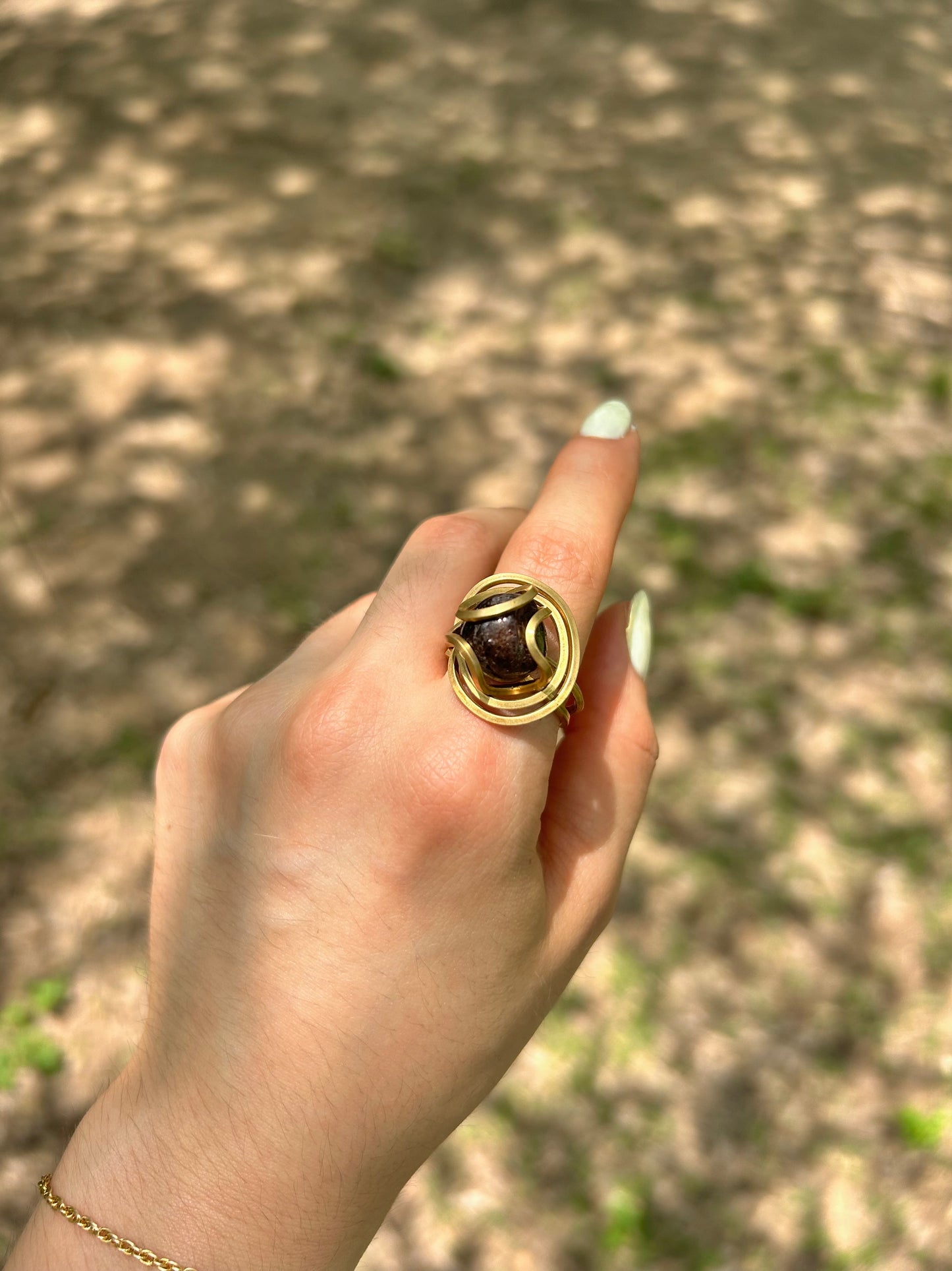 Anillo Granate